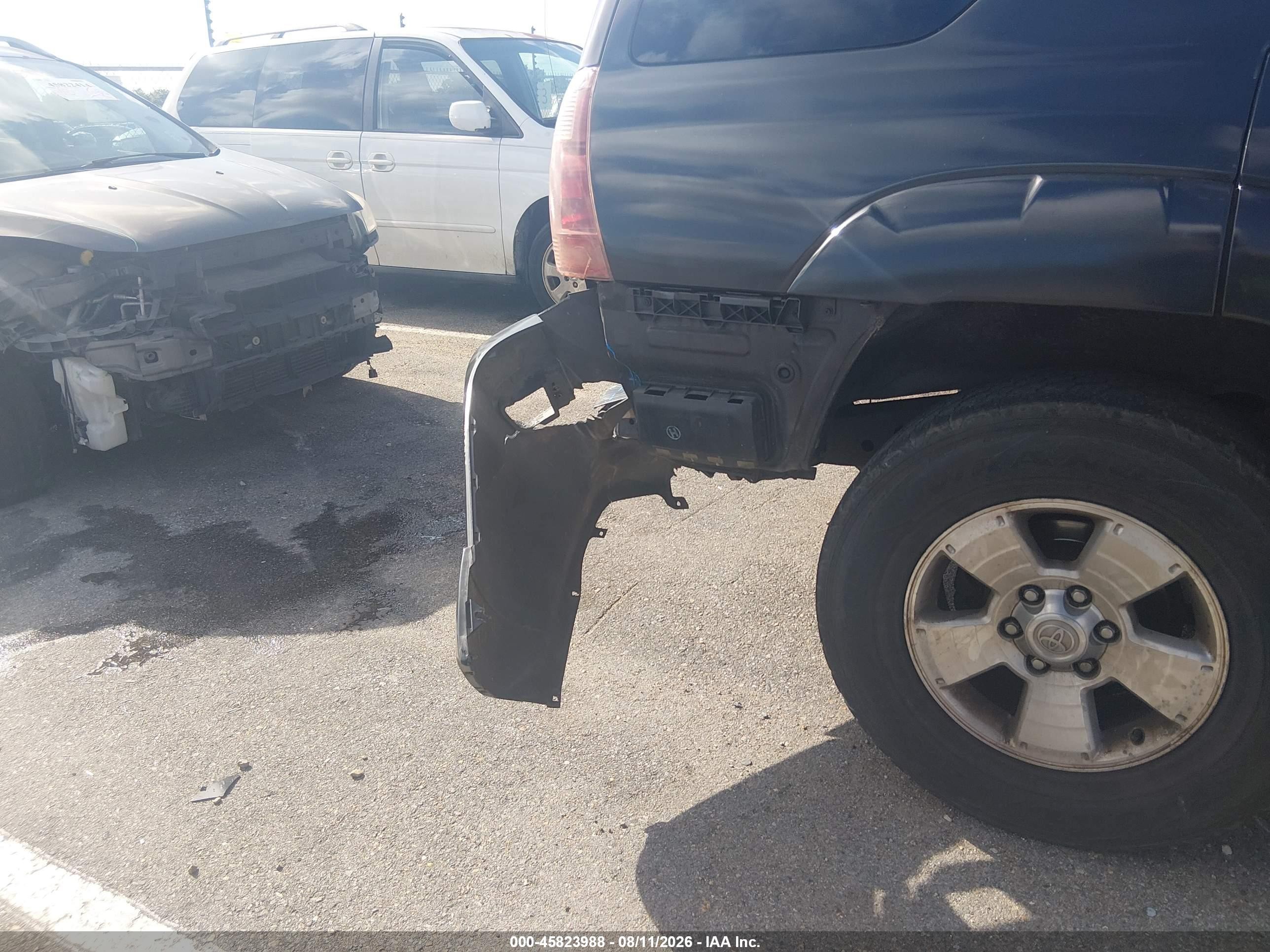 2003 Toyota 4runner Sr5 Sport V8 Black vin: JTEZT14R030006720
