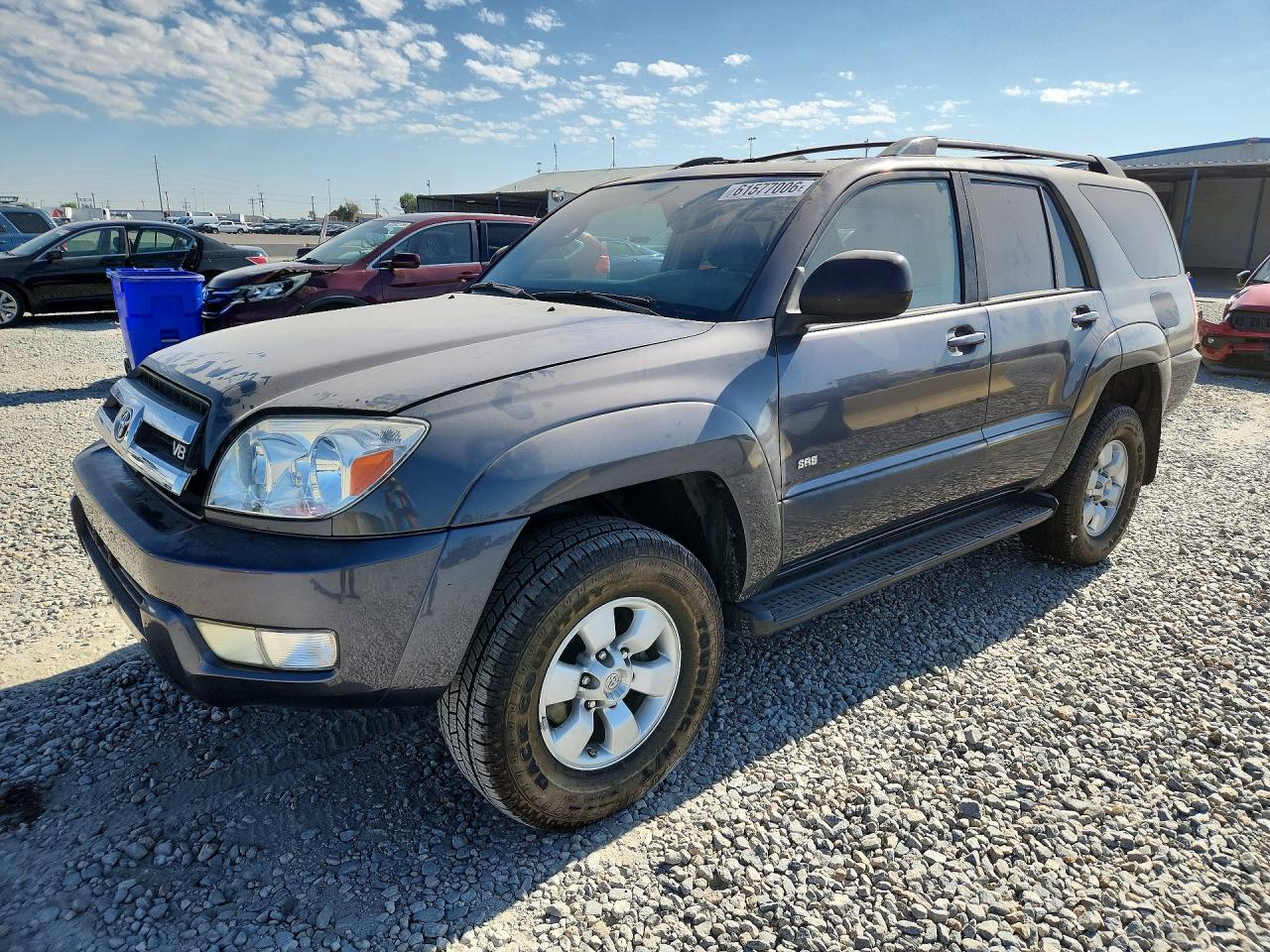 2005 Toyota 4runner Sr5 Gray vin: JTEZT14R358006828