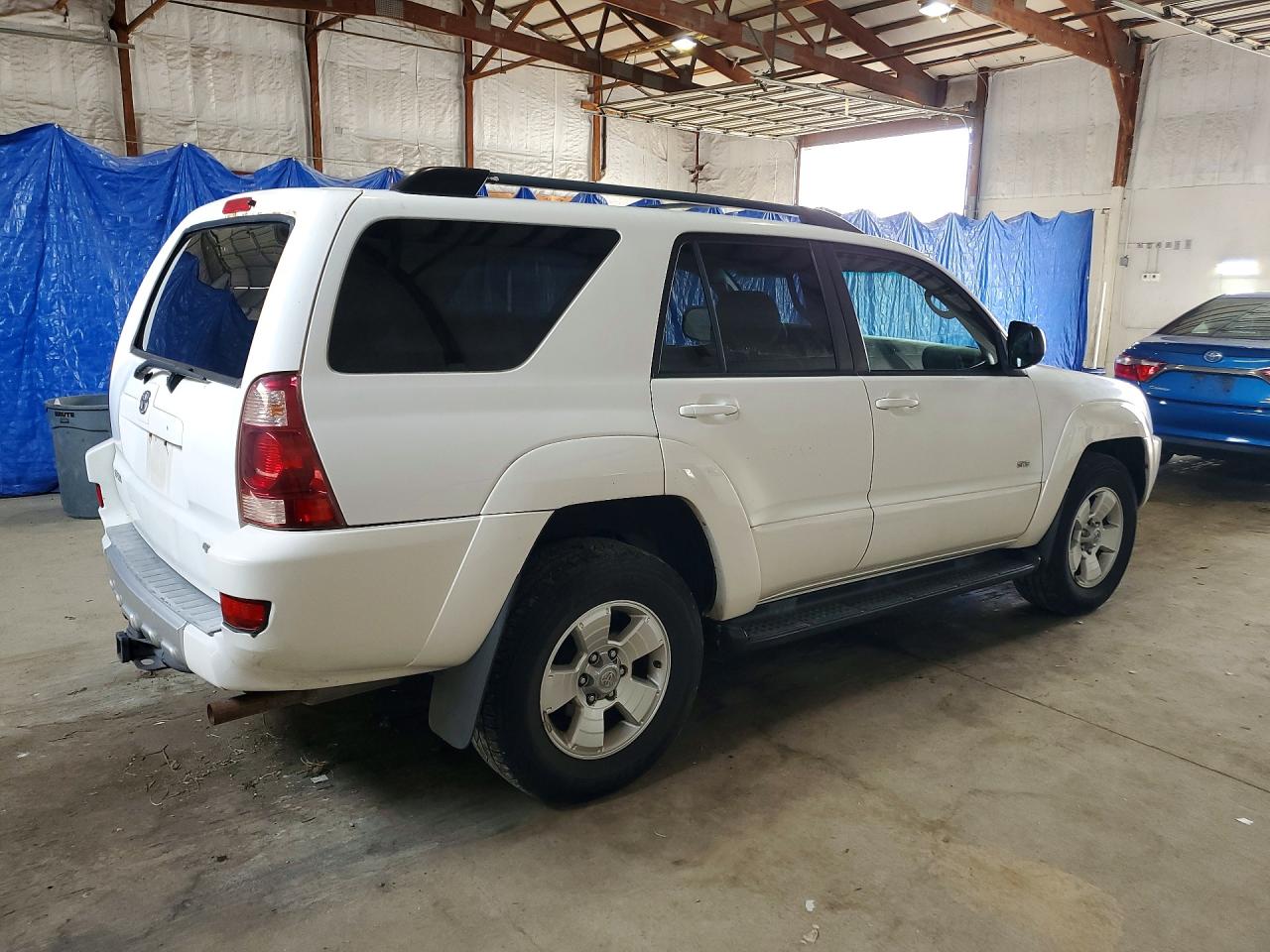 2003 Toyota 4runner Sr5 White vin: JTEZT14R430013573