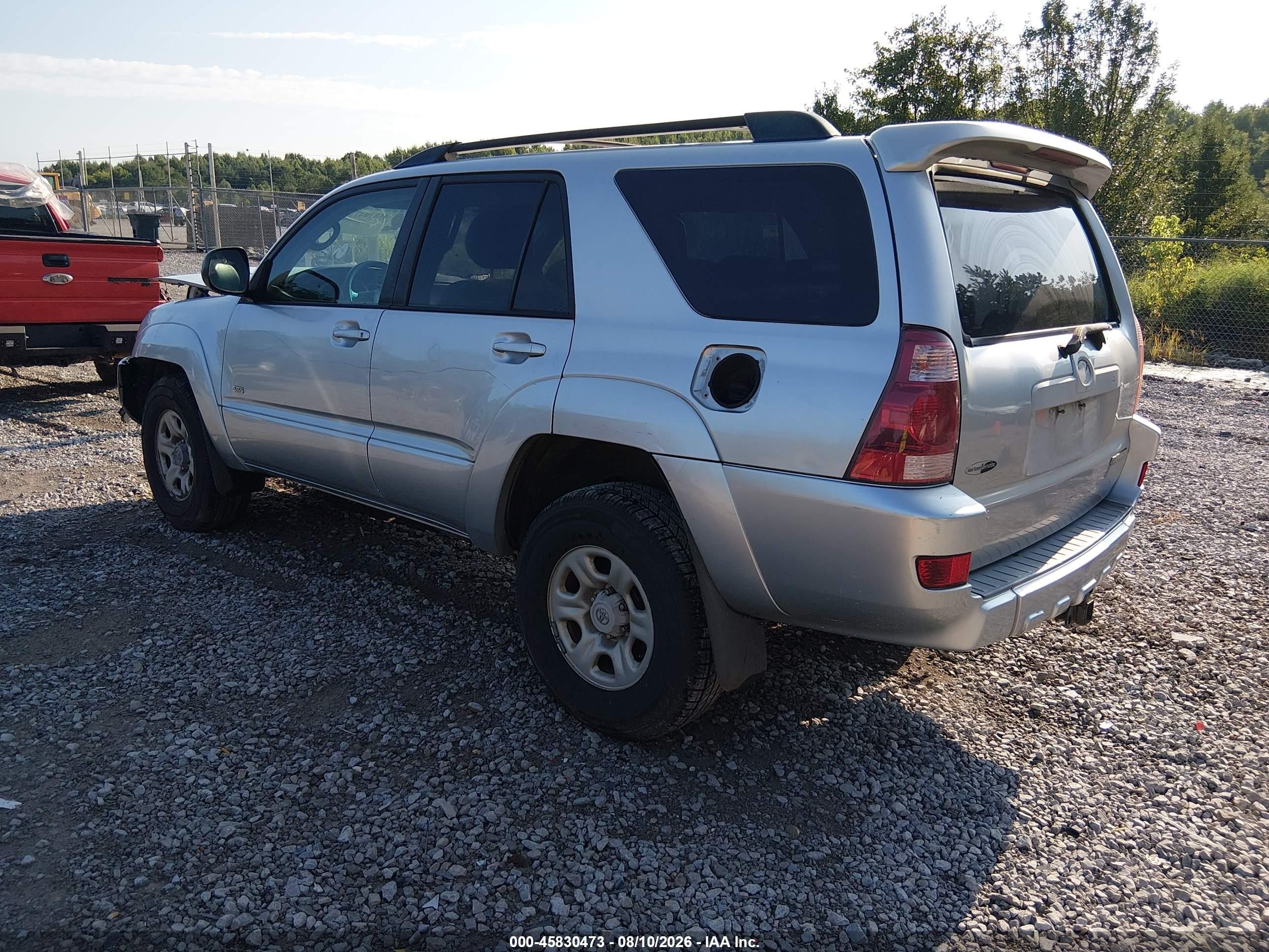 2003 Toyota 4runner Sr5 V8 Серый vin: JTEZT14R438001571