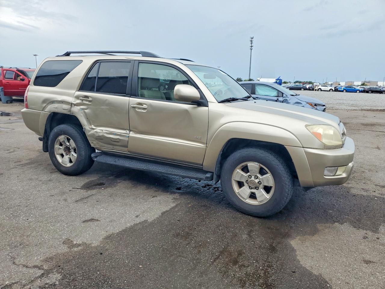 2004 Toyota 4runner Sr5 Tan vin: JTEZT14R448003175