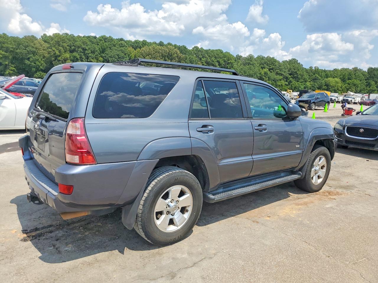 2005 Toyota 4runner Sr5 Gray vin: JTEZT14R450021448