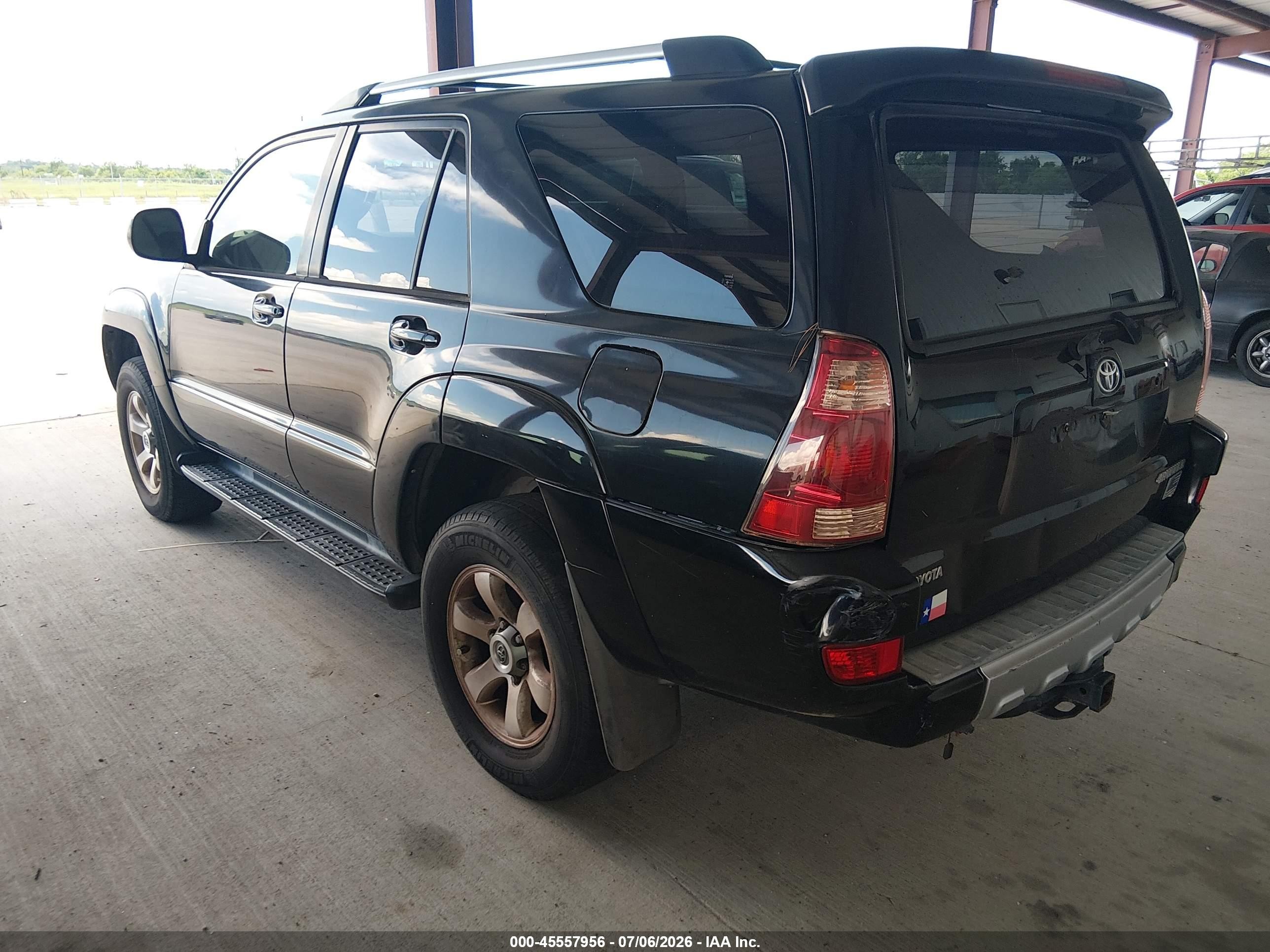 2004 Toyota 4runner Sr5 Sport V8 Black vin: JTEZT14R540014684