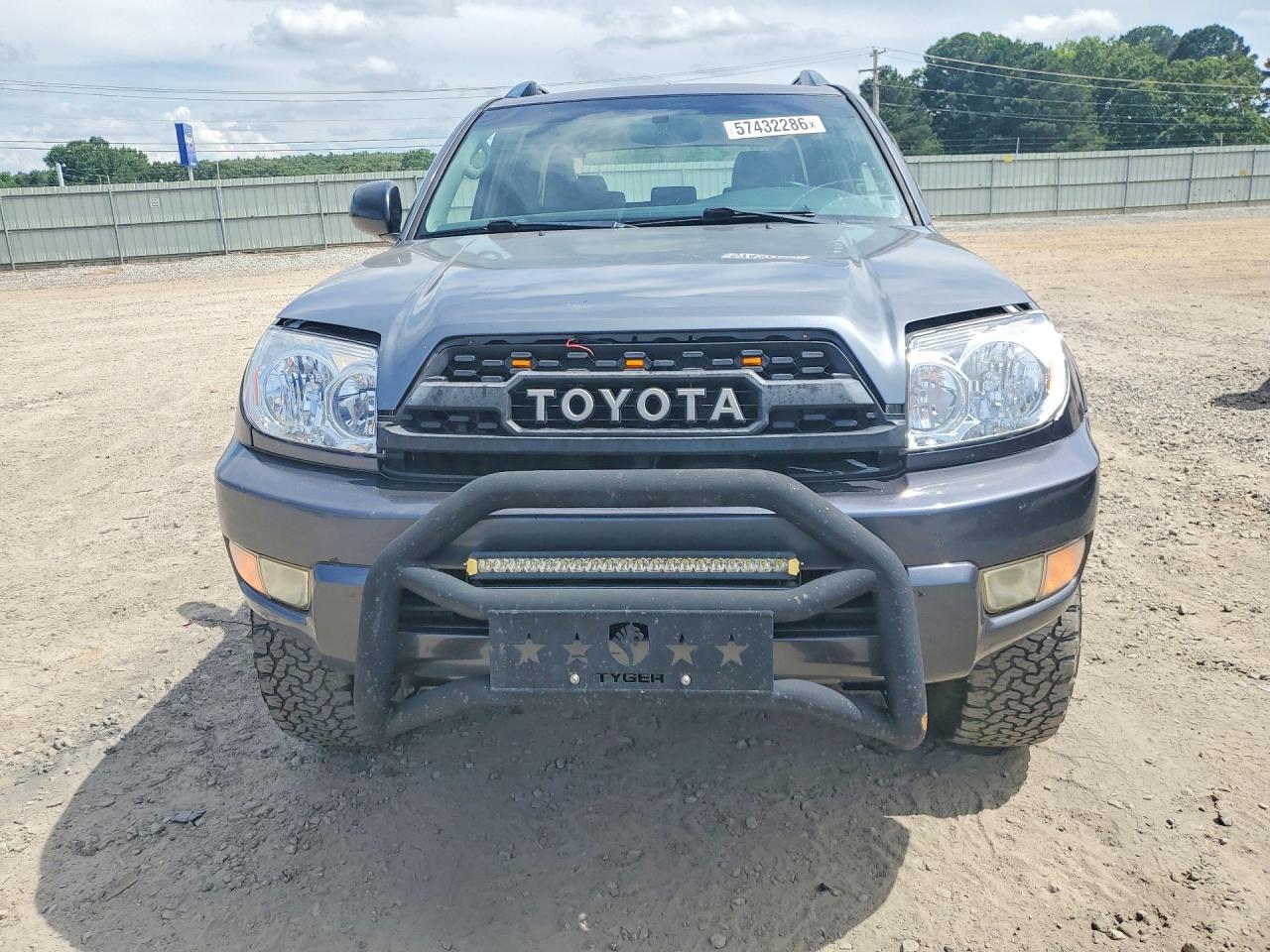 2005 Toyota 4runner Sr5 Charcoal vin: JTEZT14R550021846