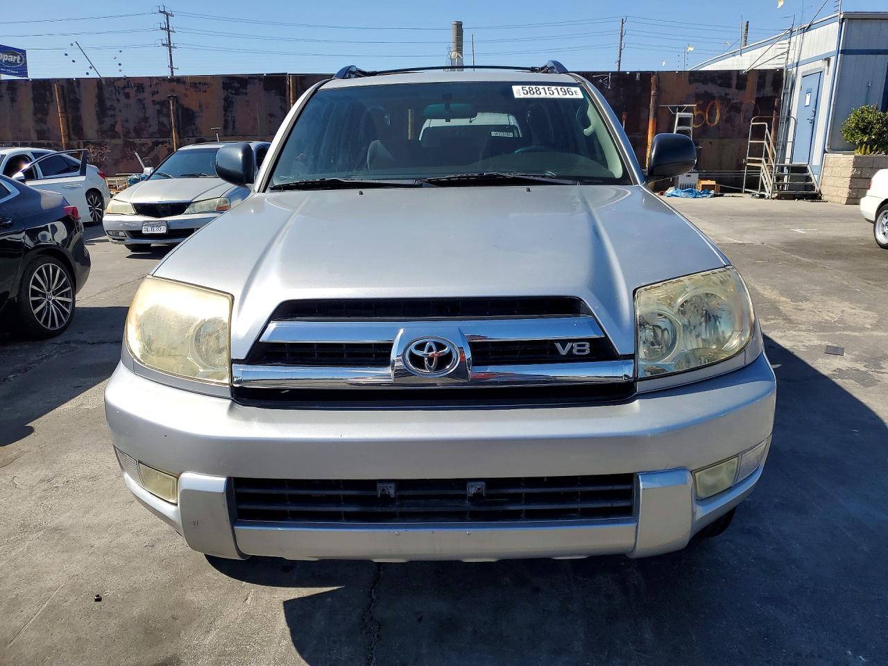 2005 Toyota 4runner Sr5 Silver vin: JTEZT14R558007530