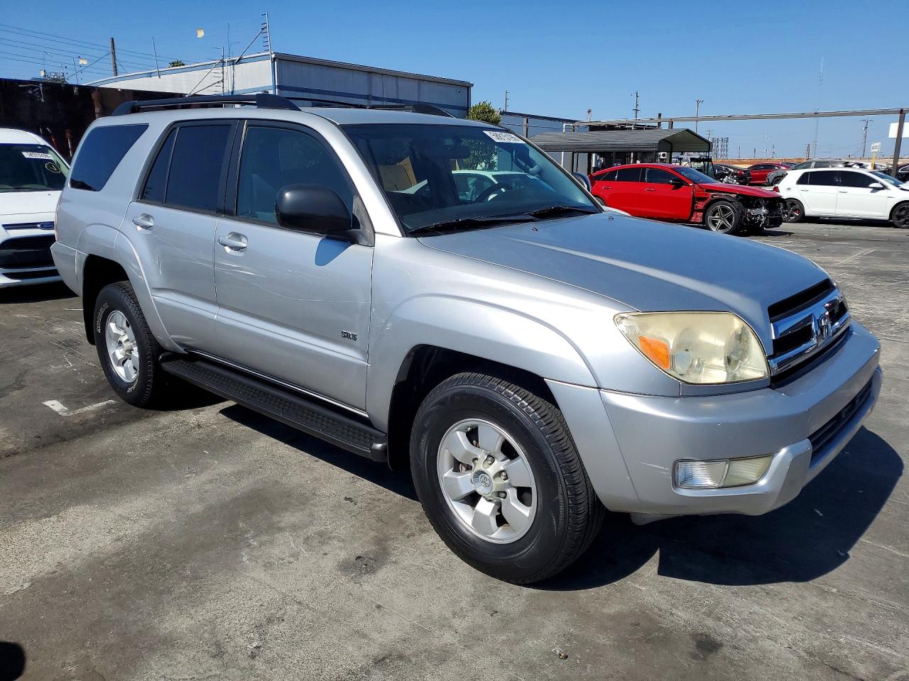 2005 Toyota 4runner Sr5 Silver vin: JTEZT14R558007530