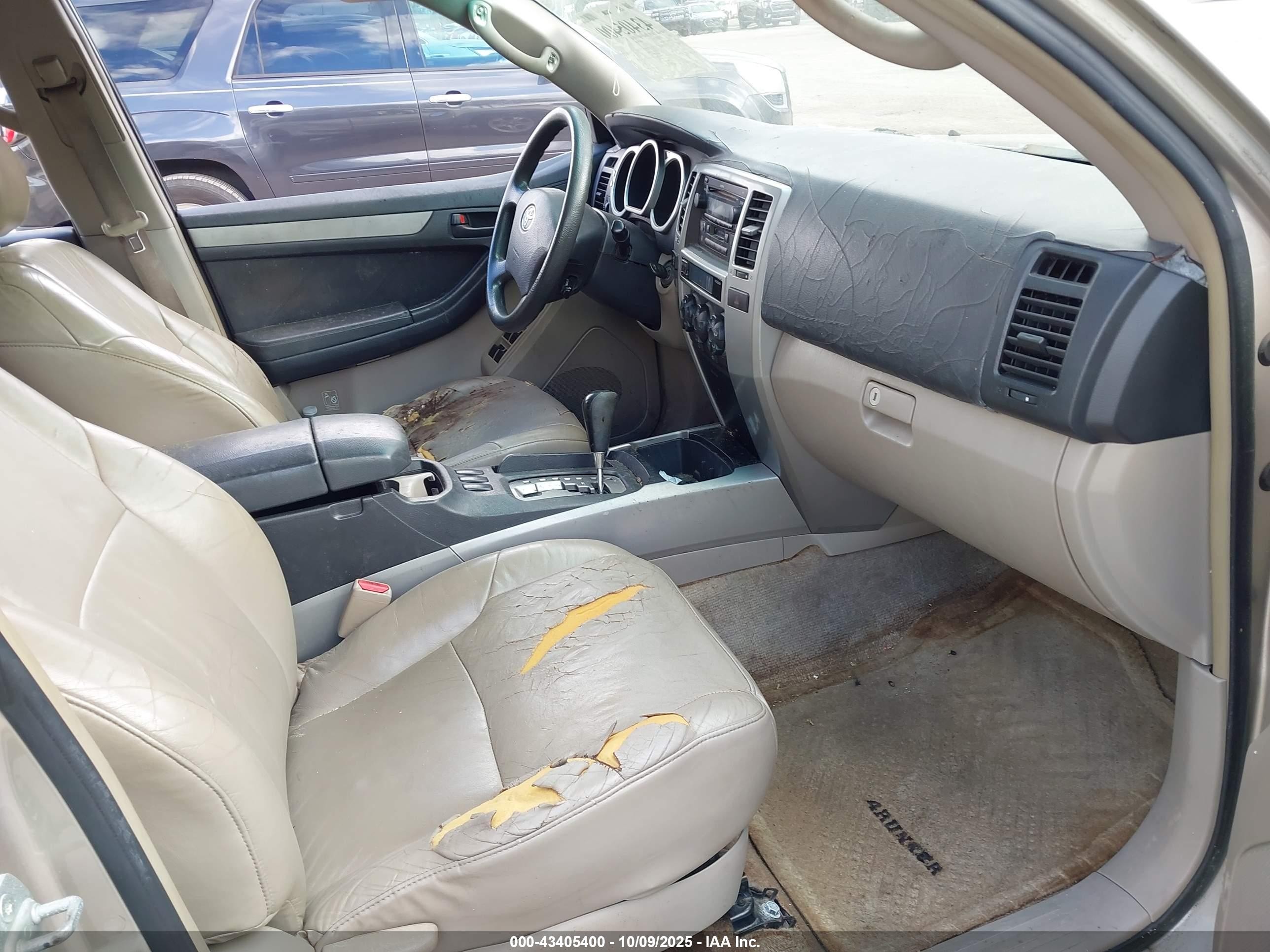 2003 Toyota 4runner Sr5 V8 Золотой vin: JTEZT14R730002485