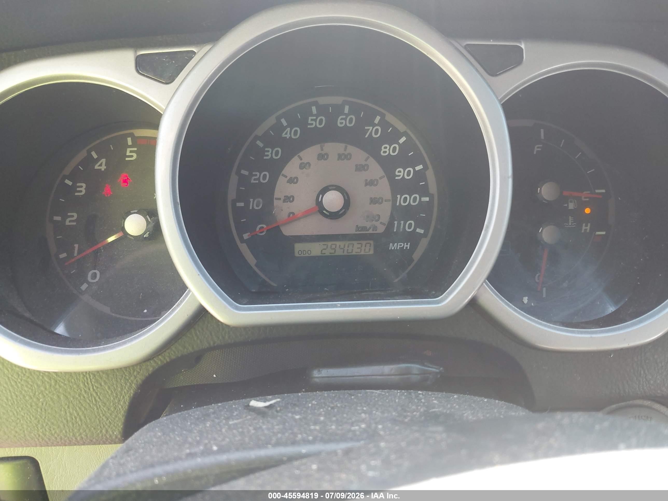 2003 Toyota 4runner Sr5 V8 Orange vin: JTEZT14R738001015