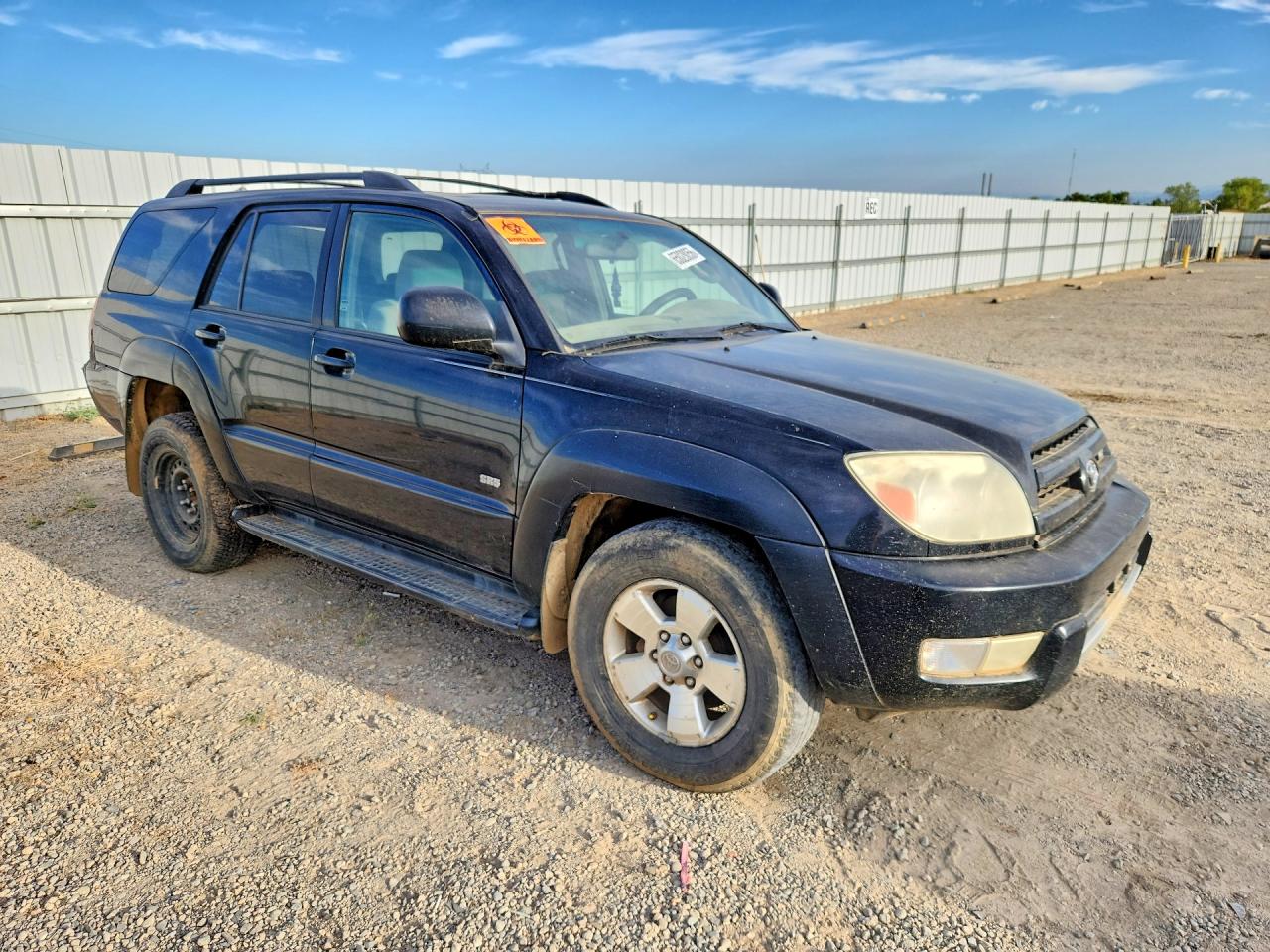 2004 Toyota 4runner Sr5 Black vin: JTEZT14R940014140