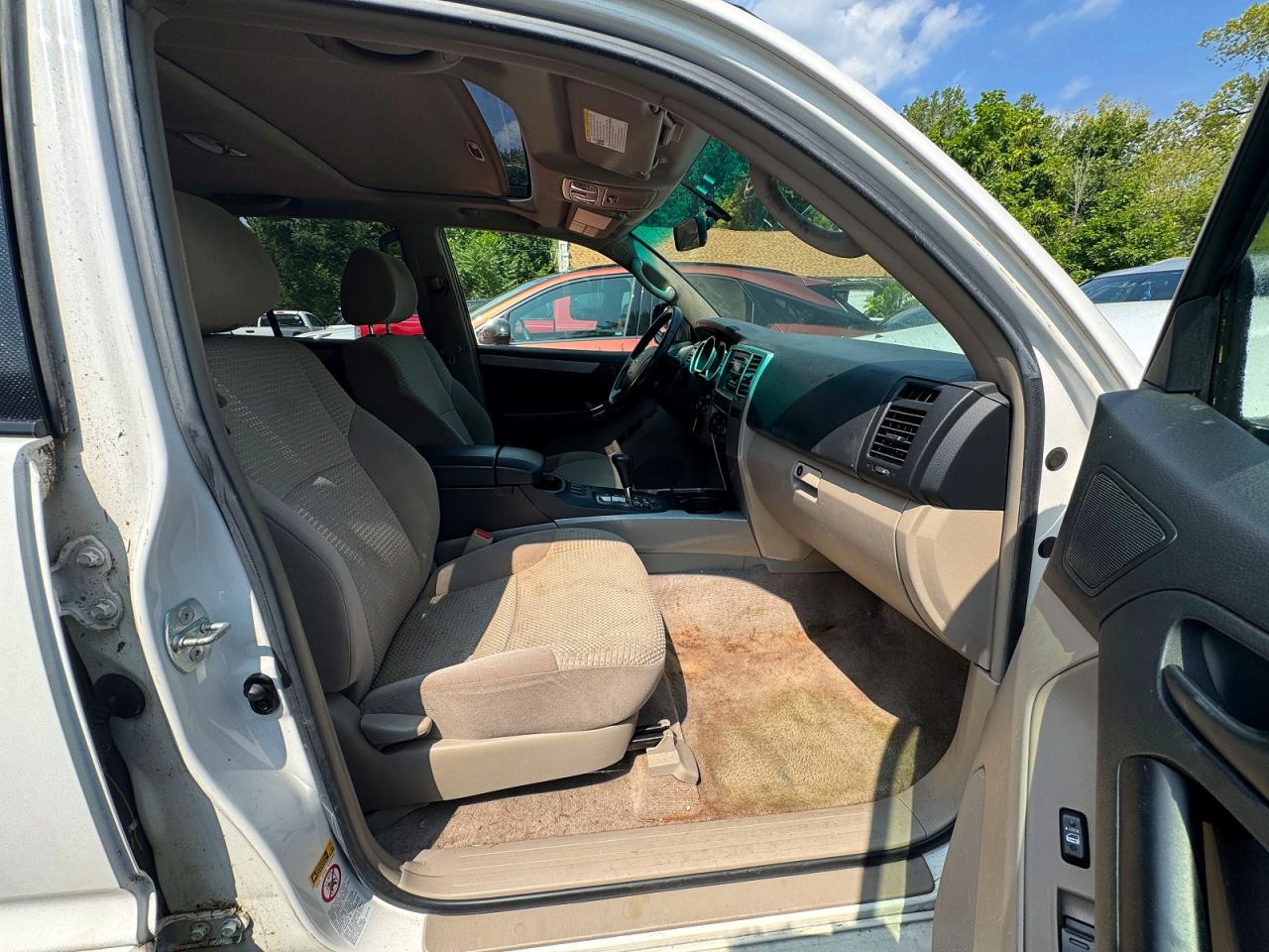 2005 Toyota 4runner Sr5 White vin: JTEZT14R950024314