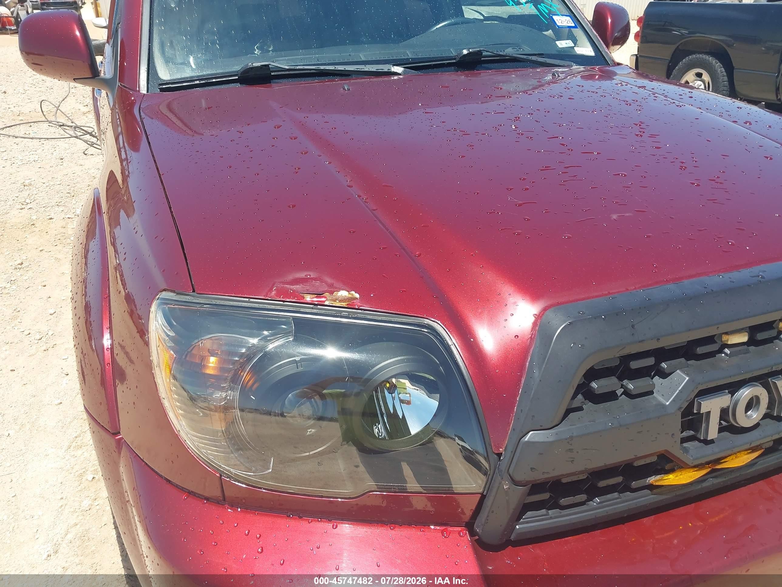 2006 Toyota 4runner Sr5 V8 Burgundy vin: JTEZT14R968008519