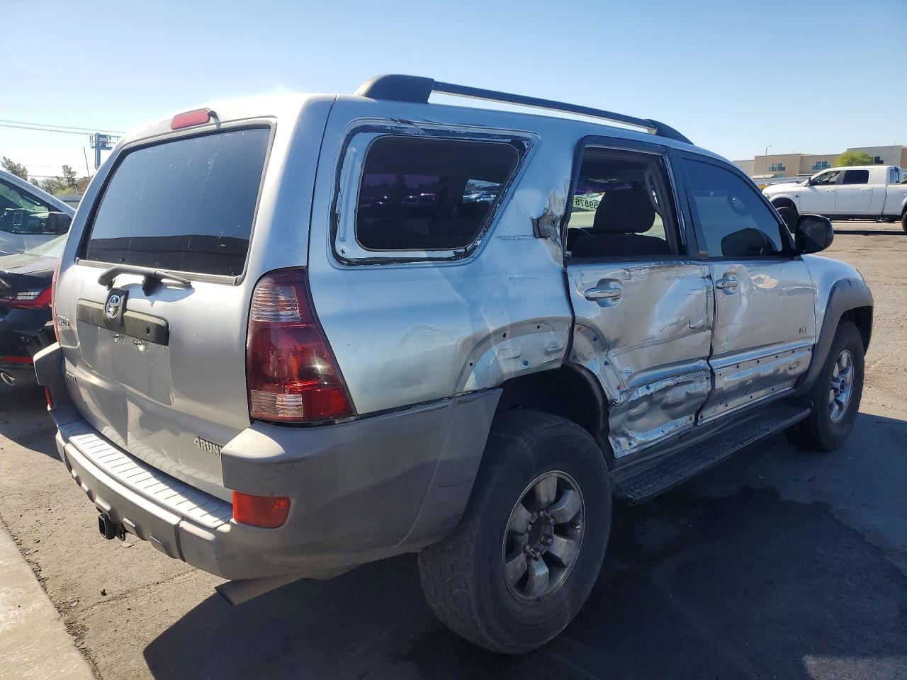 2003 Toyota 4runner Sr5 Silver vin: JTEZT14RX30004053