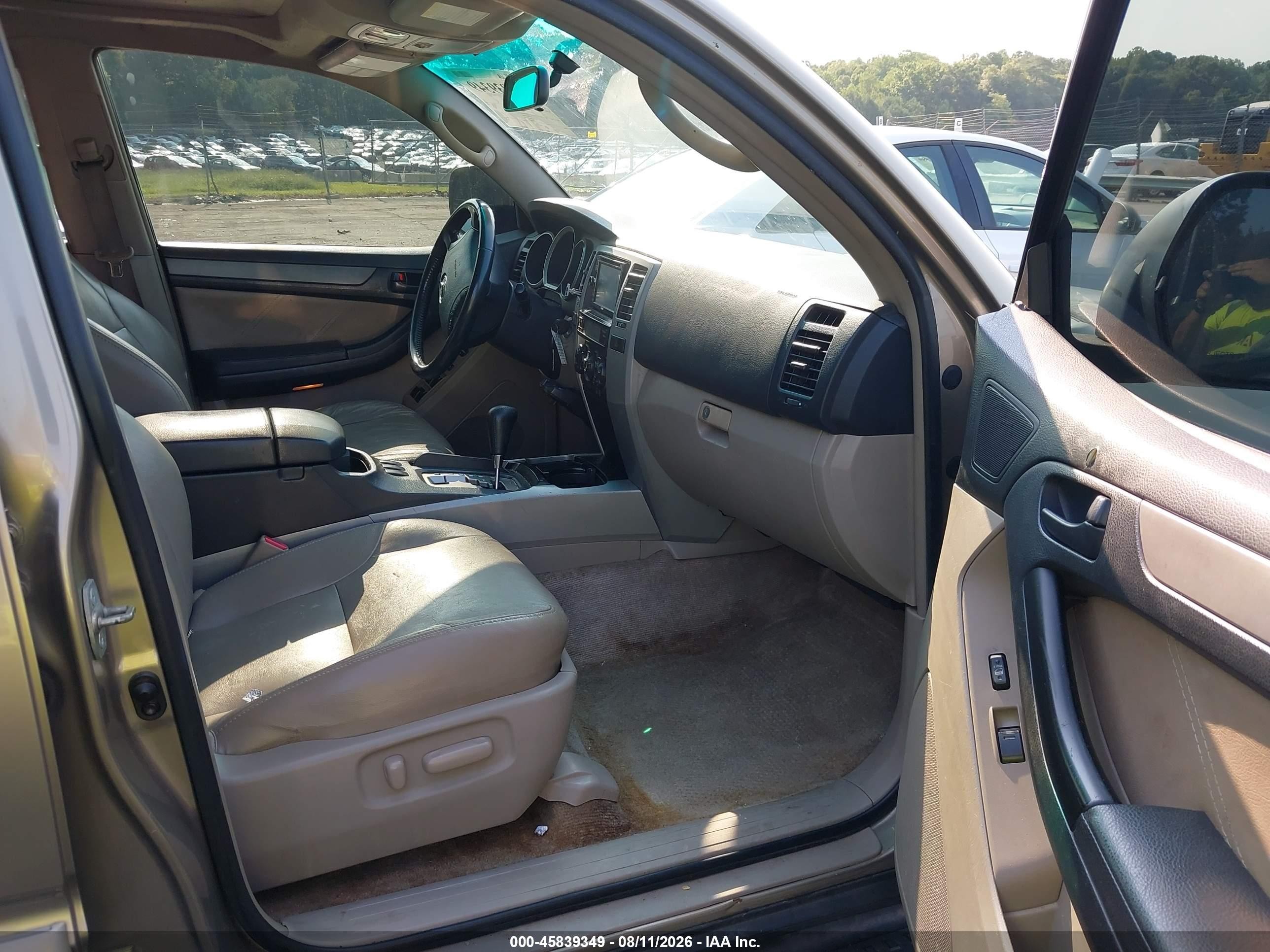 2006 Toyota 4runner Sr5 V8 Gold vin: JTEZT14RX68008982