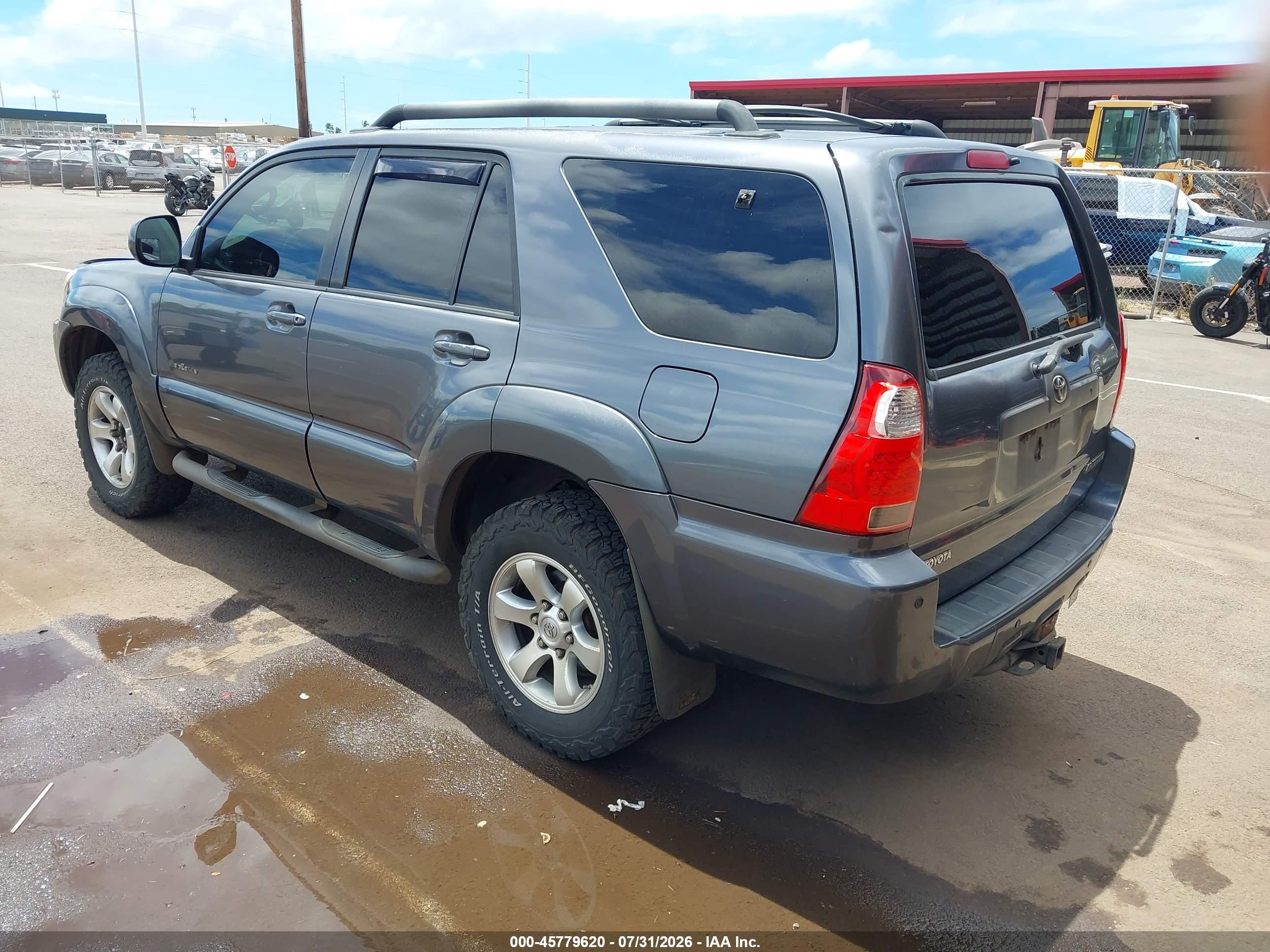 2007 Toyota 4runner Sr5/sr5 Sport Gray vin: JTEZT14RX78011818