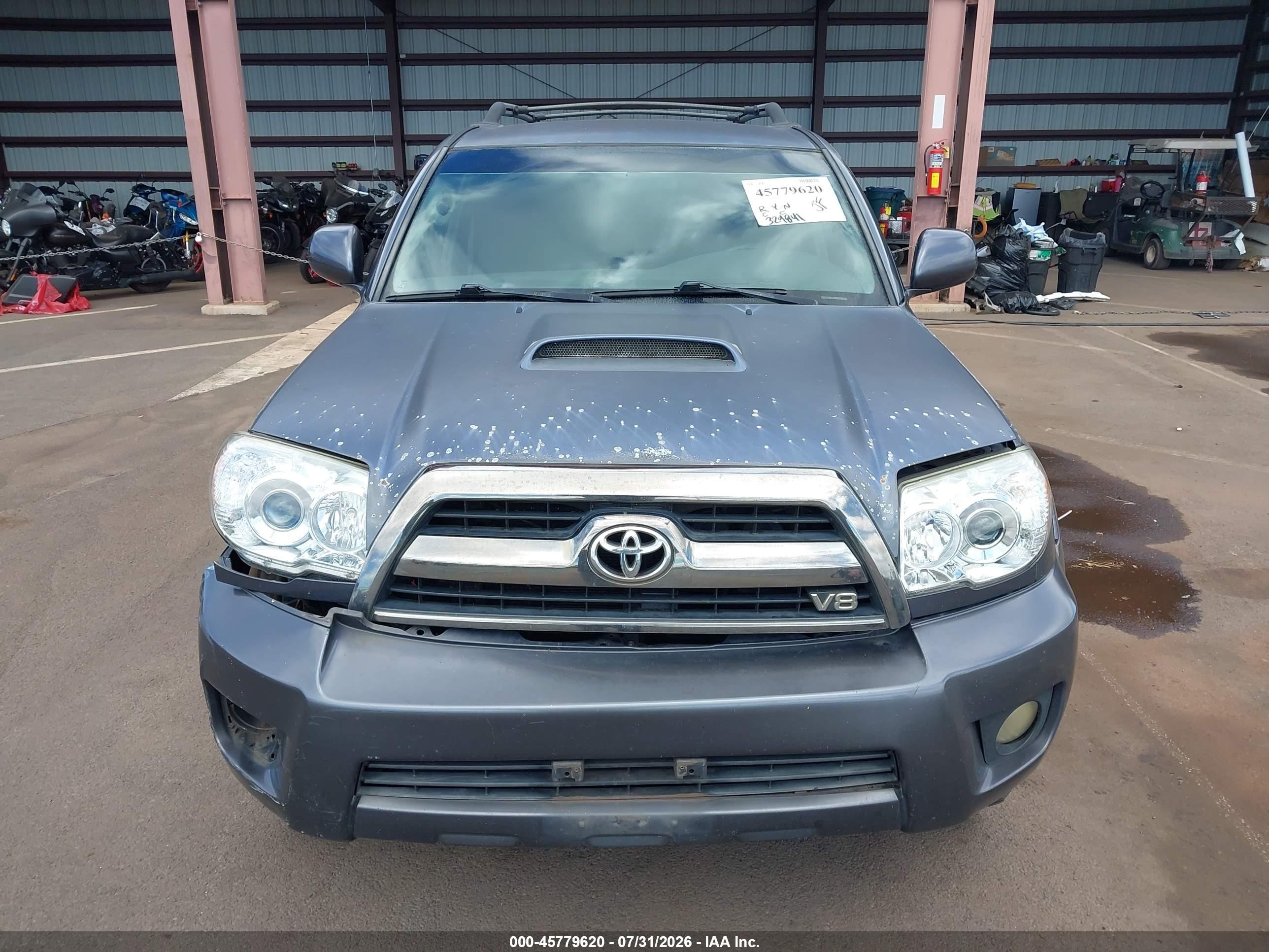 2007 Toyota 4runner Sr5/sr5 Sport Gray vin: JTEZT14RX78011818