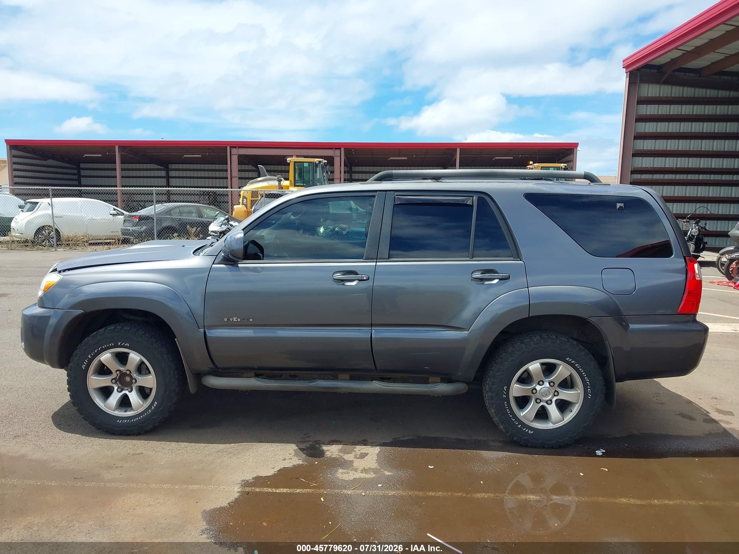 2007 Toyota 4runner Sr5/sr5 Sport Gray vin: JTEZT14RX78011818