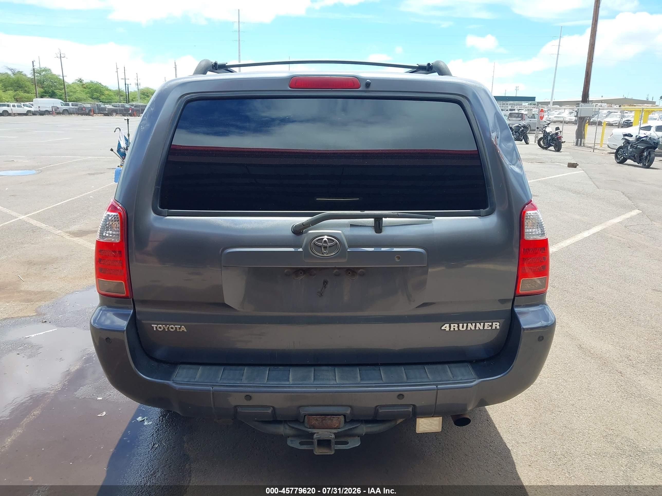 2007 Toyota 4runner Sr5/sr5 Sport Gray vin: JTEZT14RX78011818