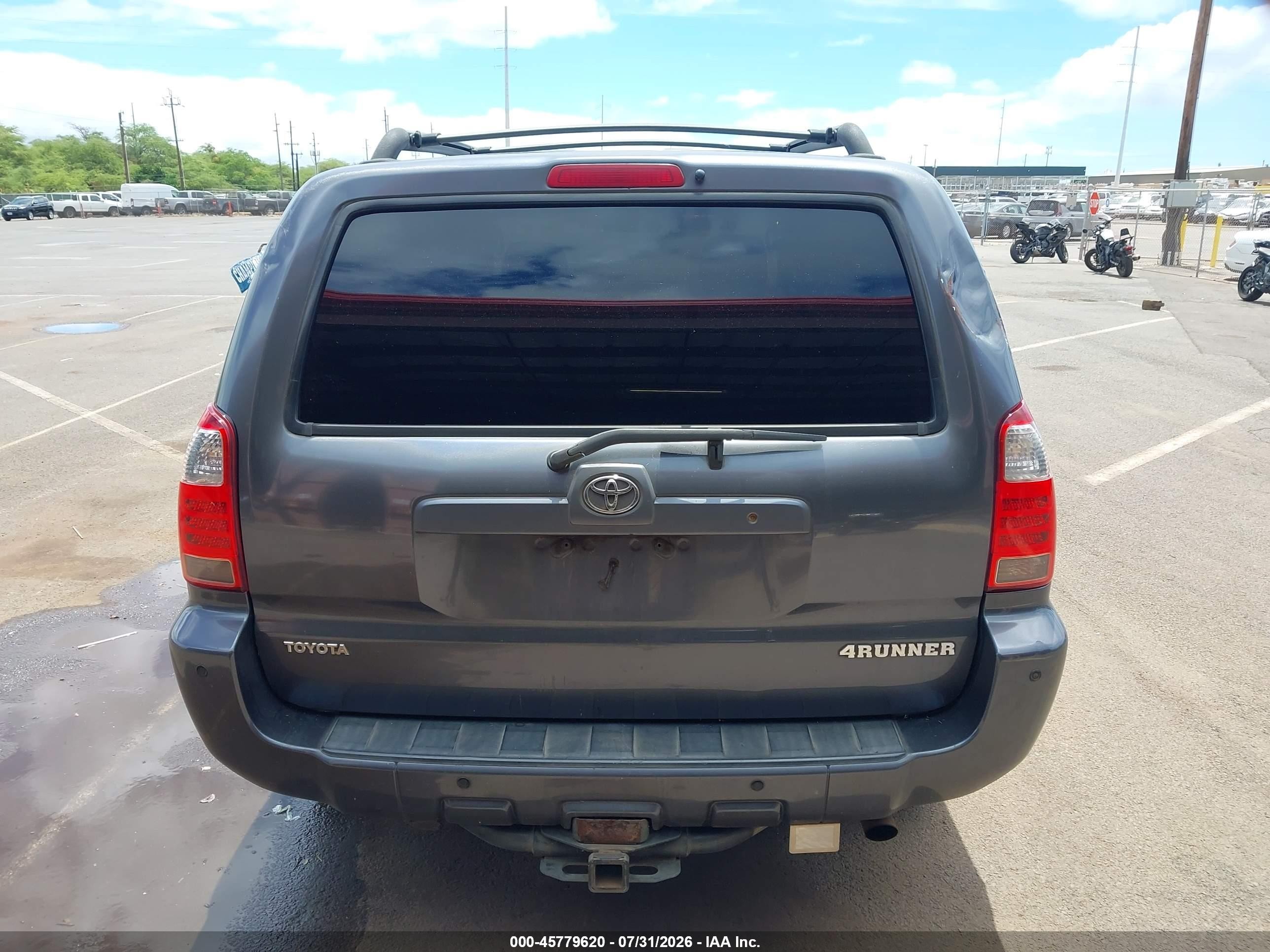 2007 Toyota 4runner Sr5/sr5 Sport Gray vin: JTEZT14RX78011818