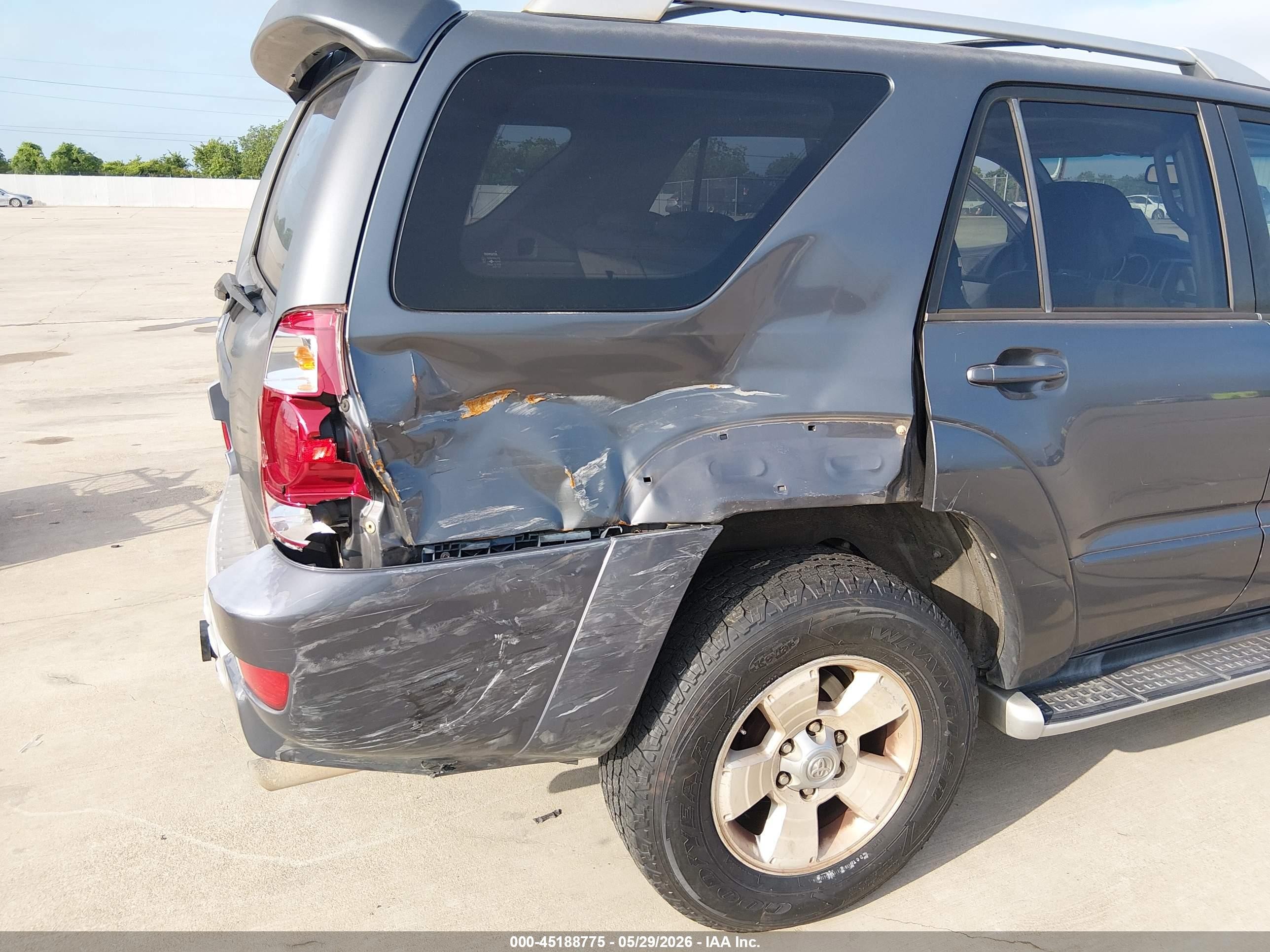 2004 Toyota 4runner Limited V8 Серый vin: JTEZT17R040018525