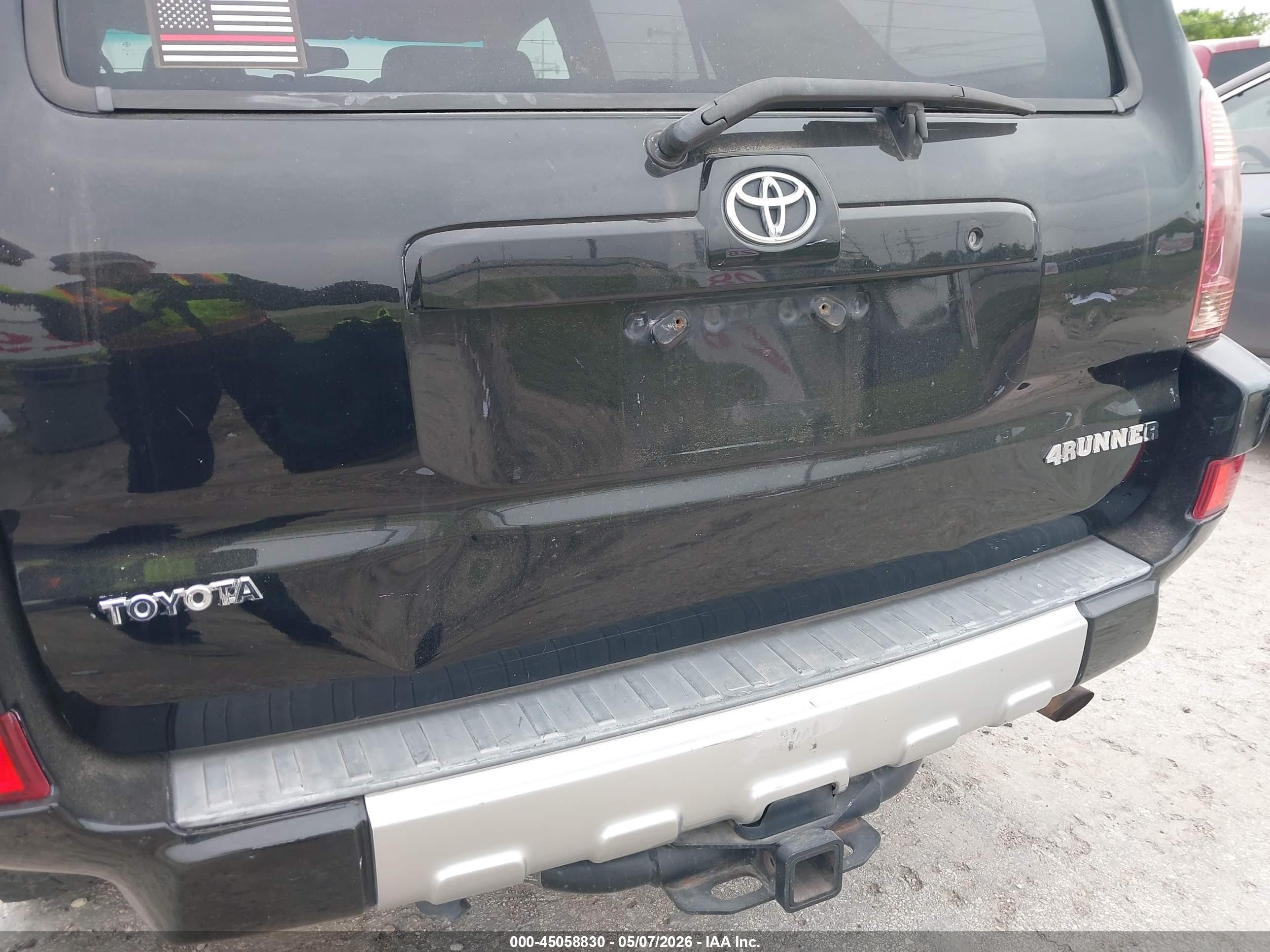 2004 Toyota 4runner Limited V8 Черный vin: JTEZT17R048004772