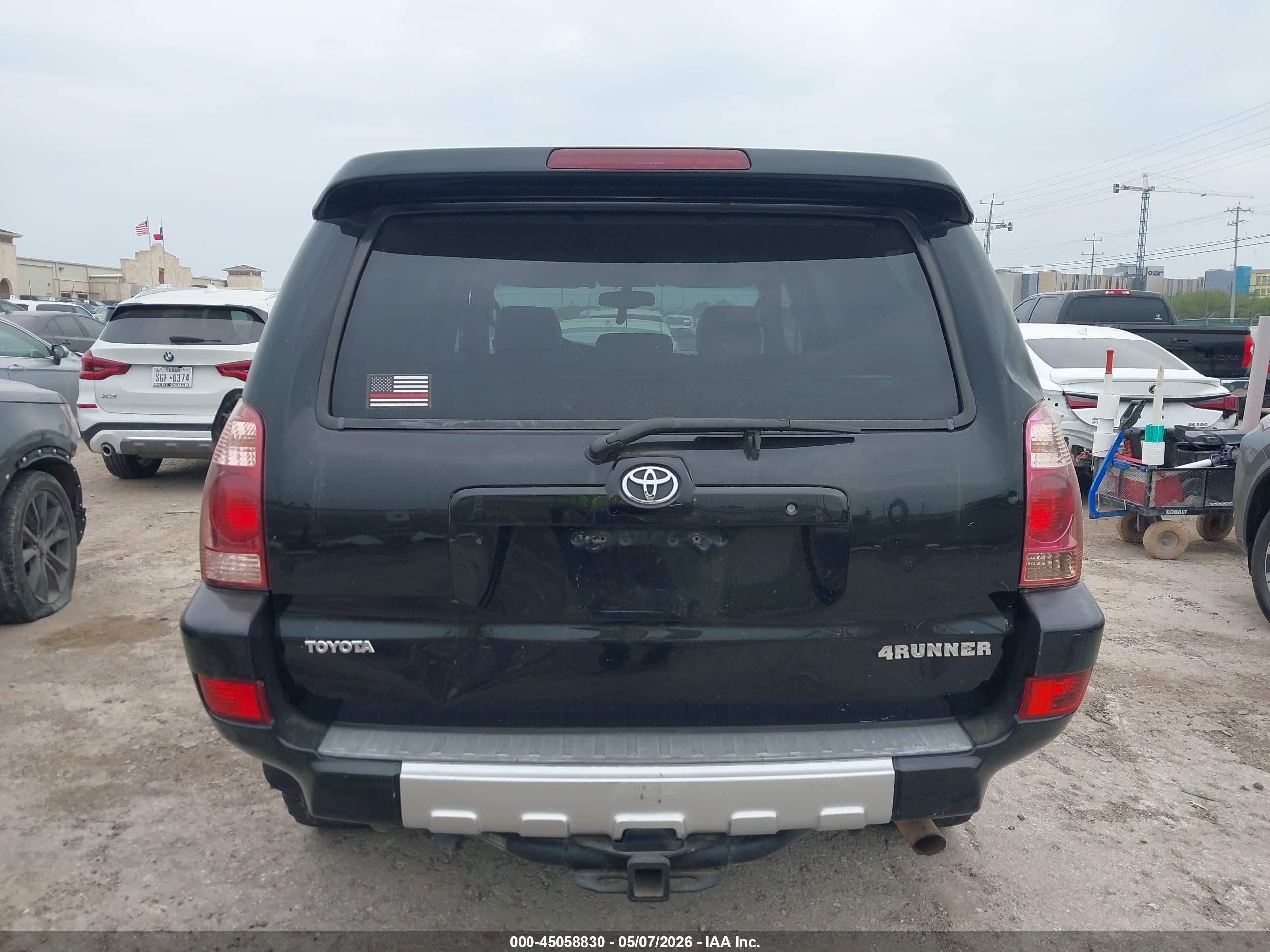 2004 Toyota 4runner Limited V8 Черный vin: JTEZT17R048004772