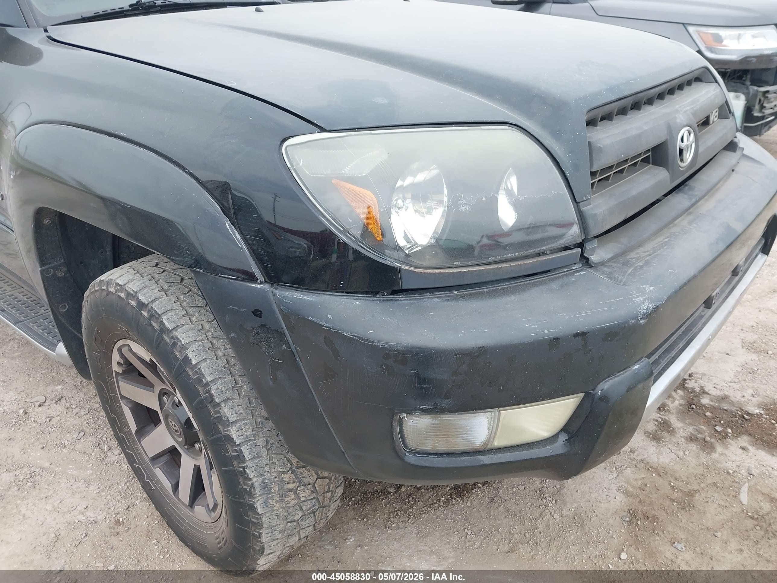2004 Toyota 4runner Limited V8 Черный vin: JTEZT17R048004772