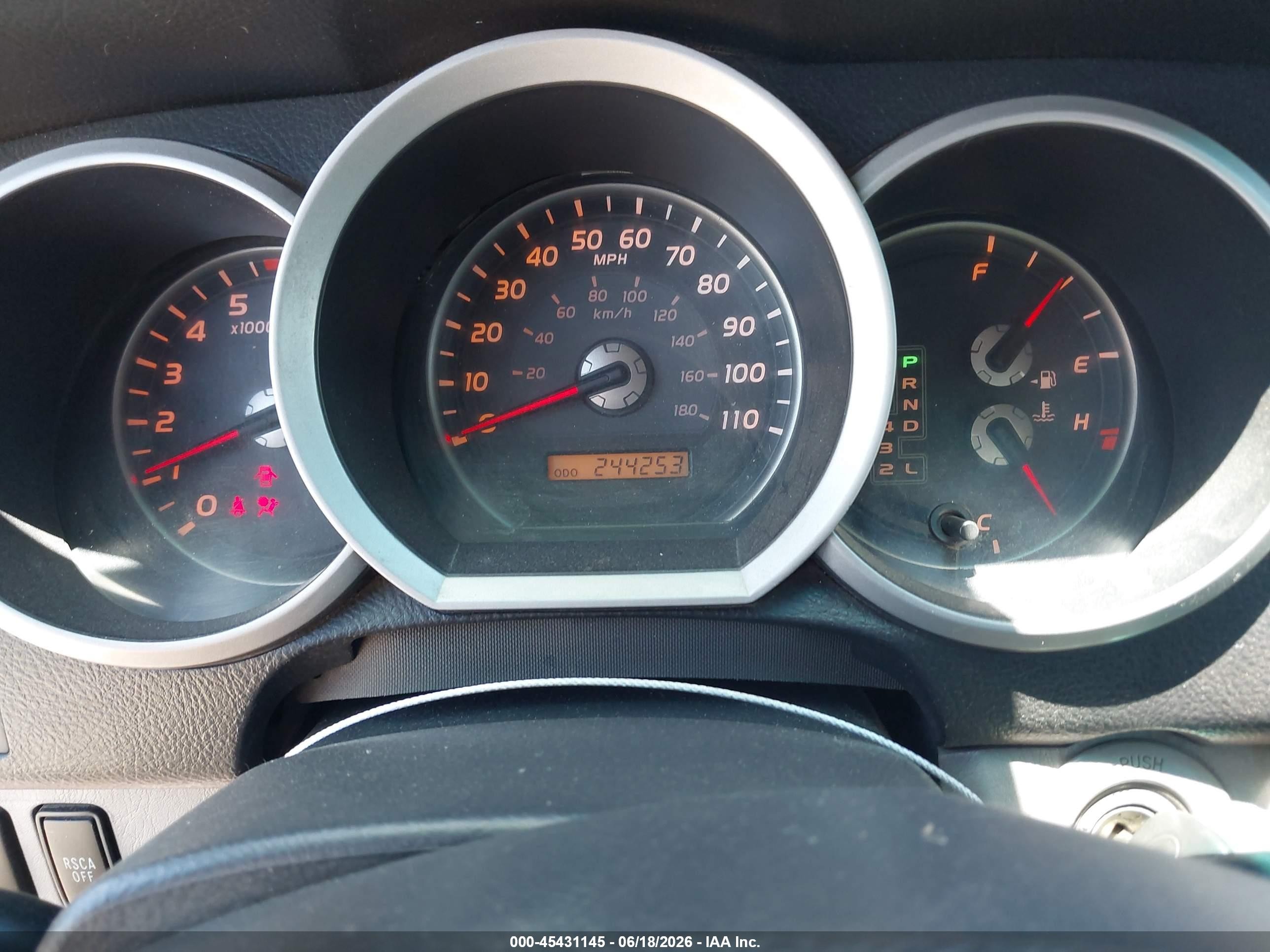 2006 Toyota 4runner Limited V8 Gray vin: JTEZT17R068009571