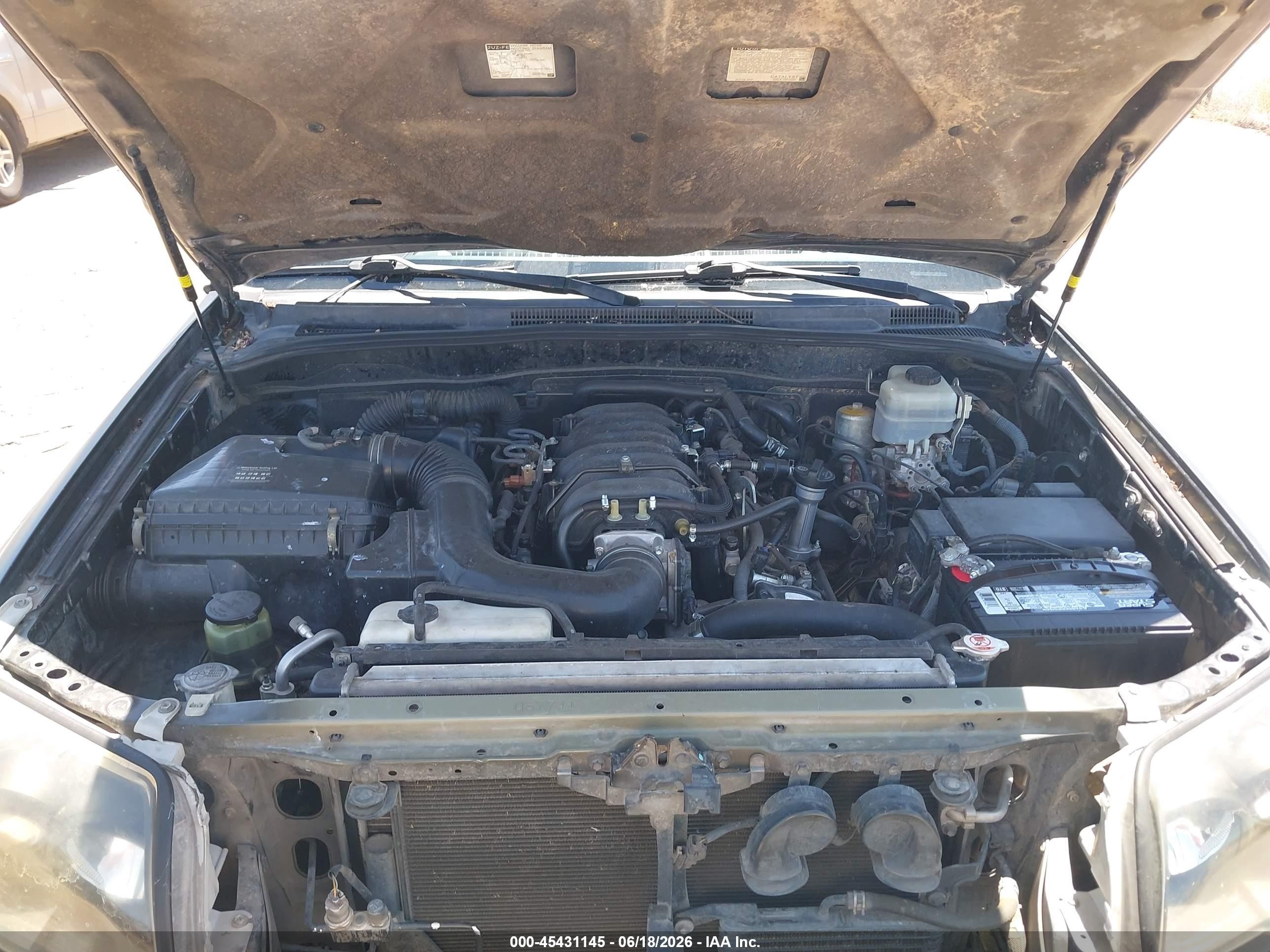 2006 Toyota 4runner Limited V8 Gray vin: JTEZT17R068009571