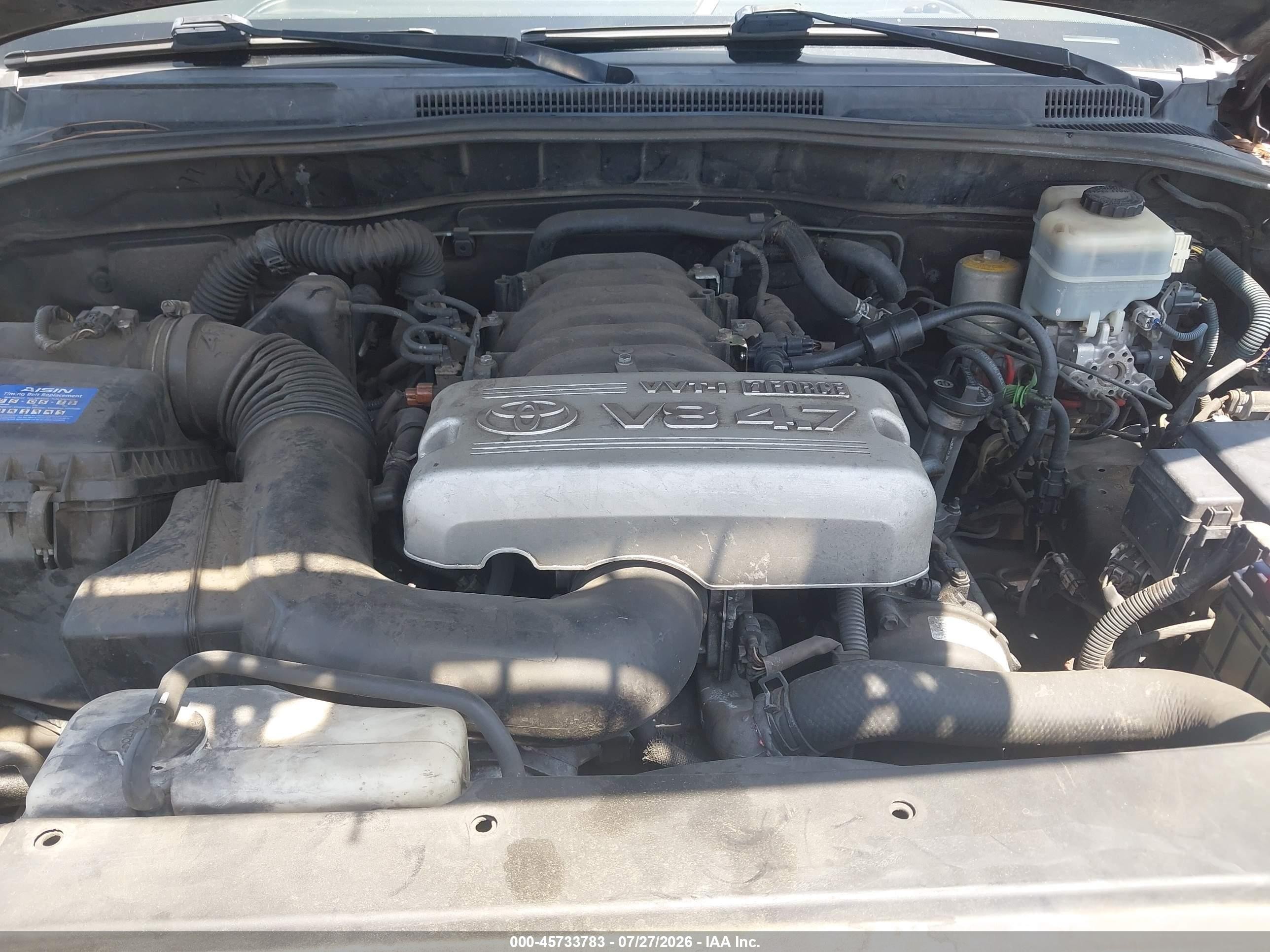 2005 Toyota 4runner Limited V8 Black vin: JTEZT17R150021869