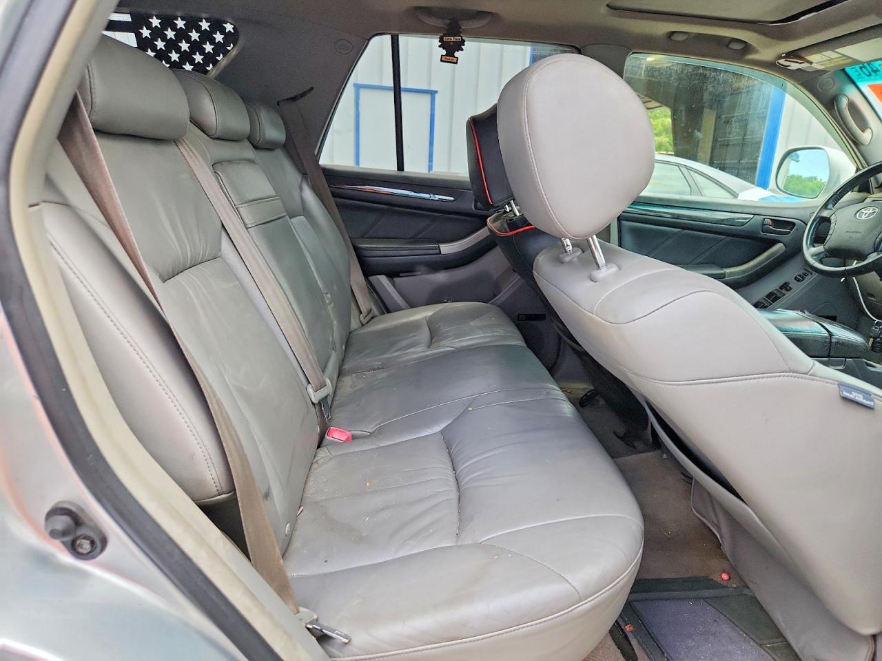 2005 Toyota 4runner Limited Silver vin: JTEZT17R158005589