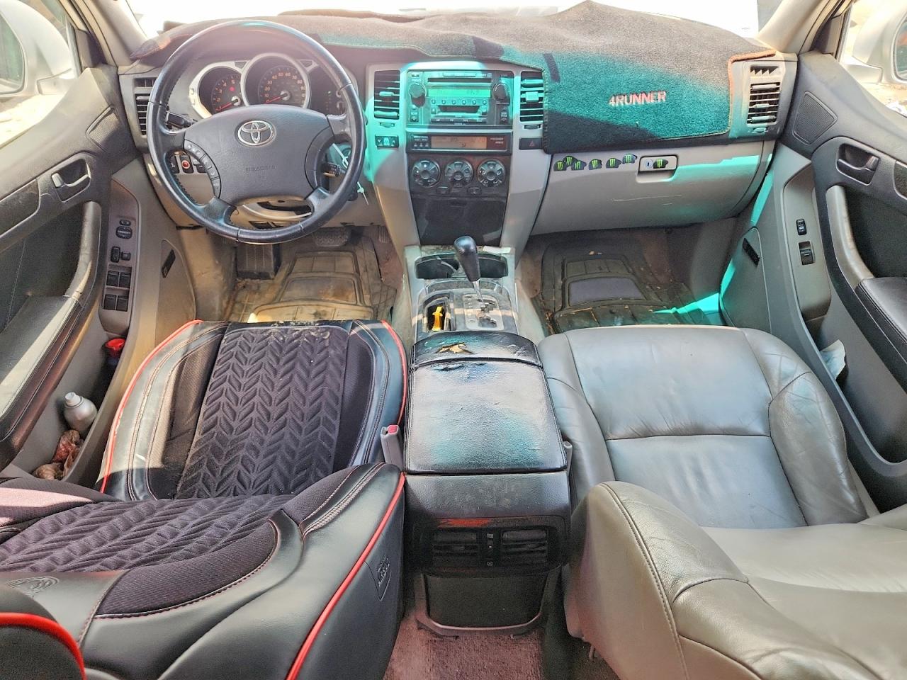 2005 Toyota 4runner Limited Silver vin: JTEZT17R158005589