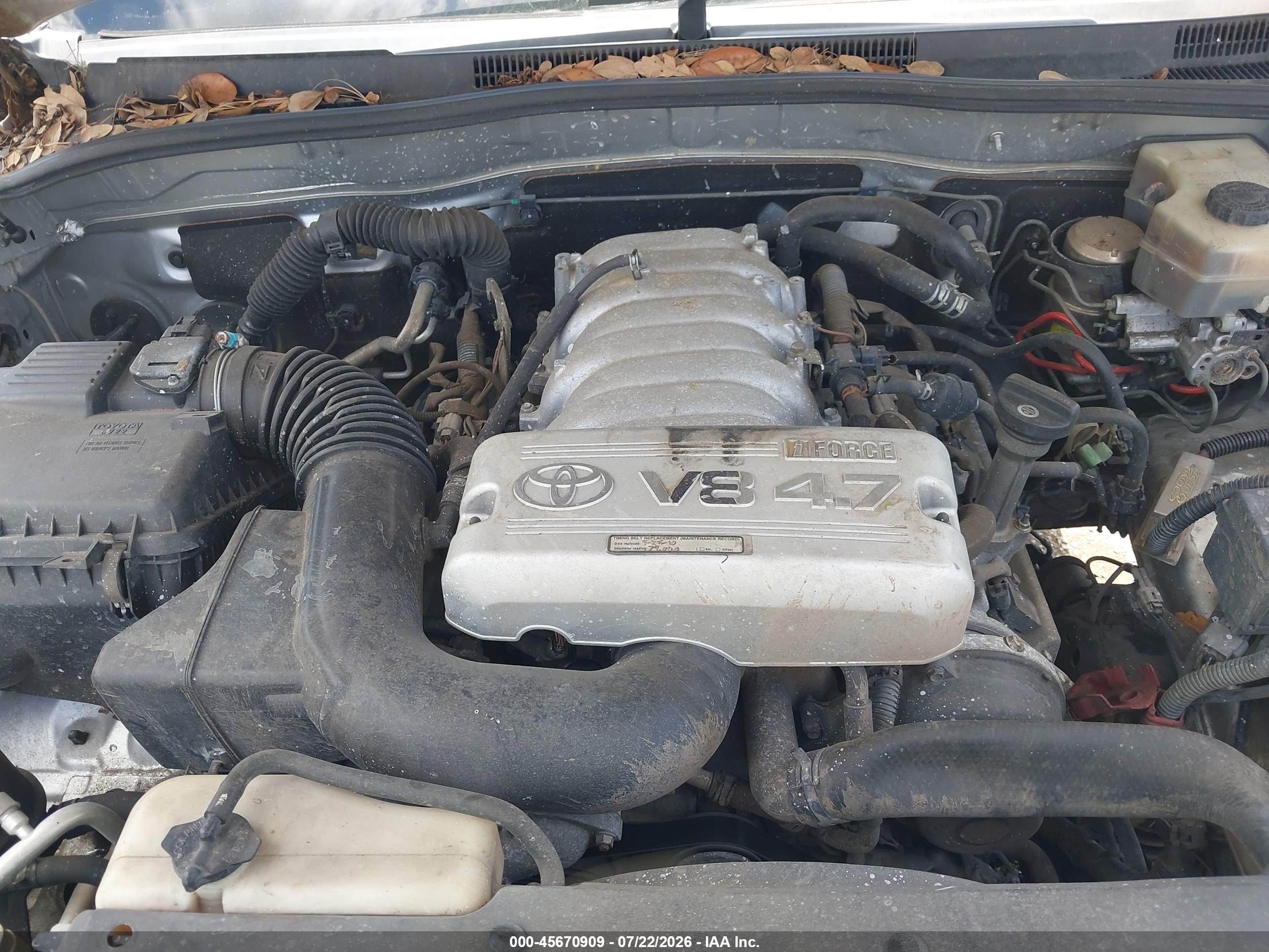 2003 Toyota 4runner Limited V8 Серебряный vin: JTEZT17R230007959