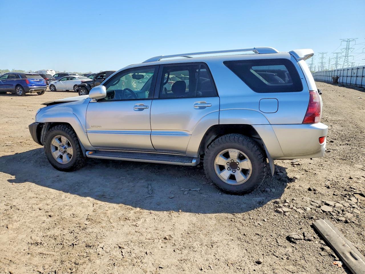 2003 Toyota 4runner Limited Silver vin: JTEZT17R230009906