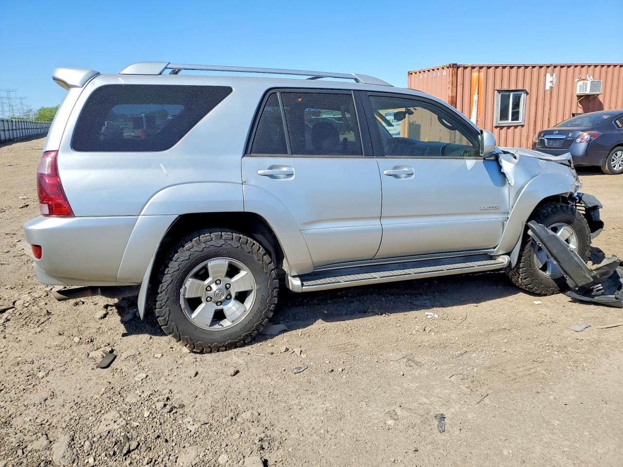 2003 Toyota 4runner Limited Silver vin: JTEZT17R230009906