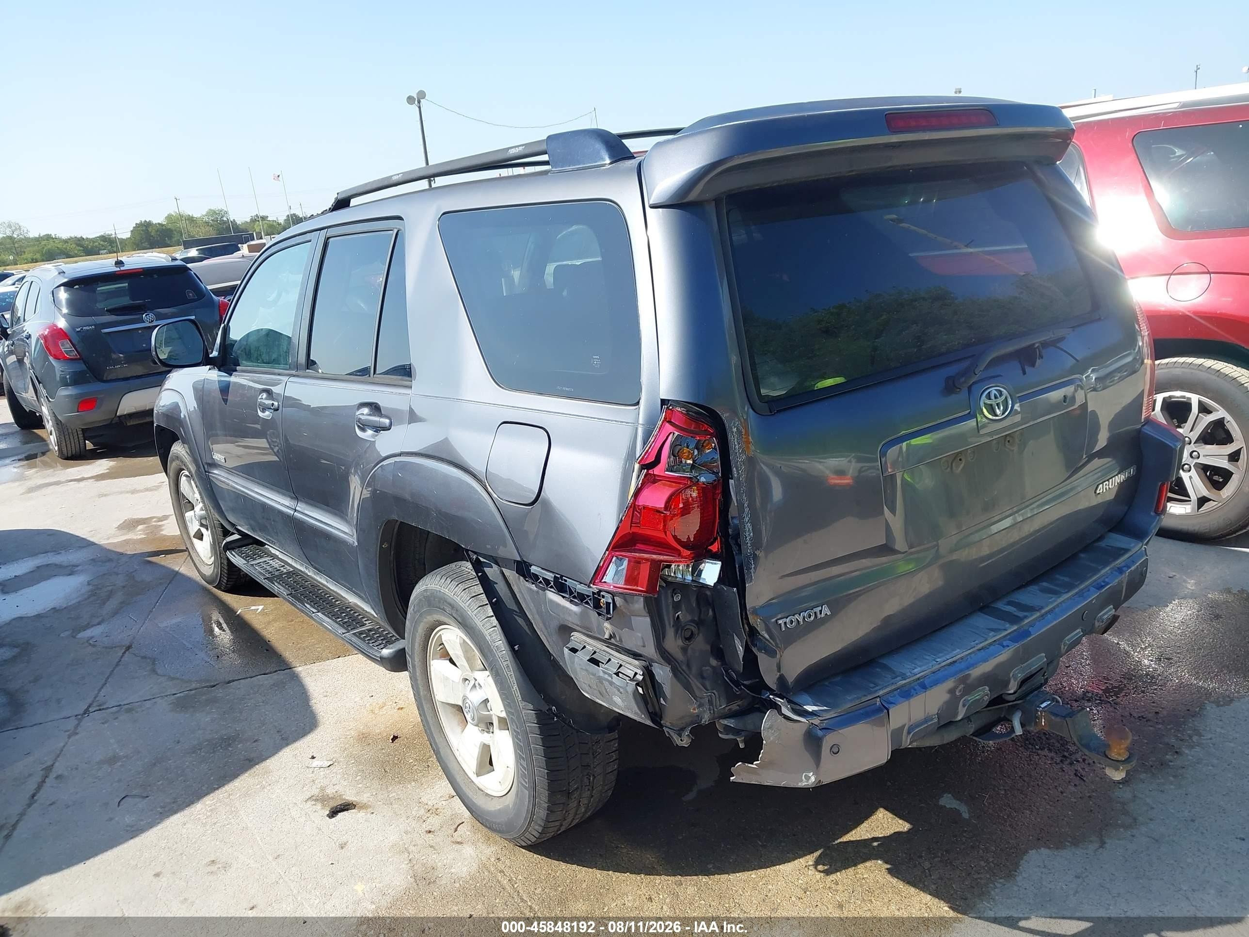 2005 Toyota 4runner Limited V8 Blue vin: JTEZT17R258007576