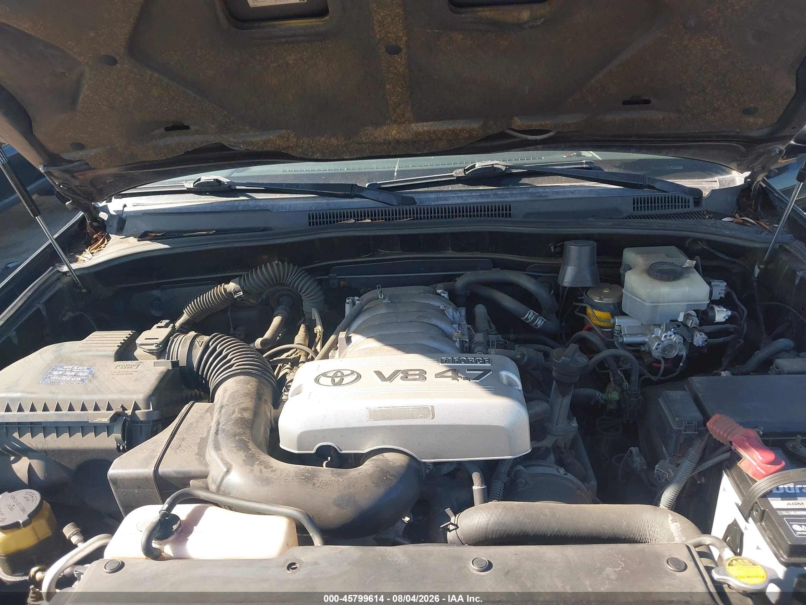 2004 Toyota 4runner Limited V8 Black vin: JTEZT17R440014400