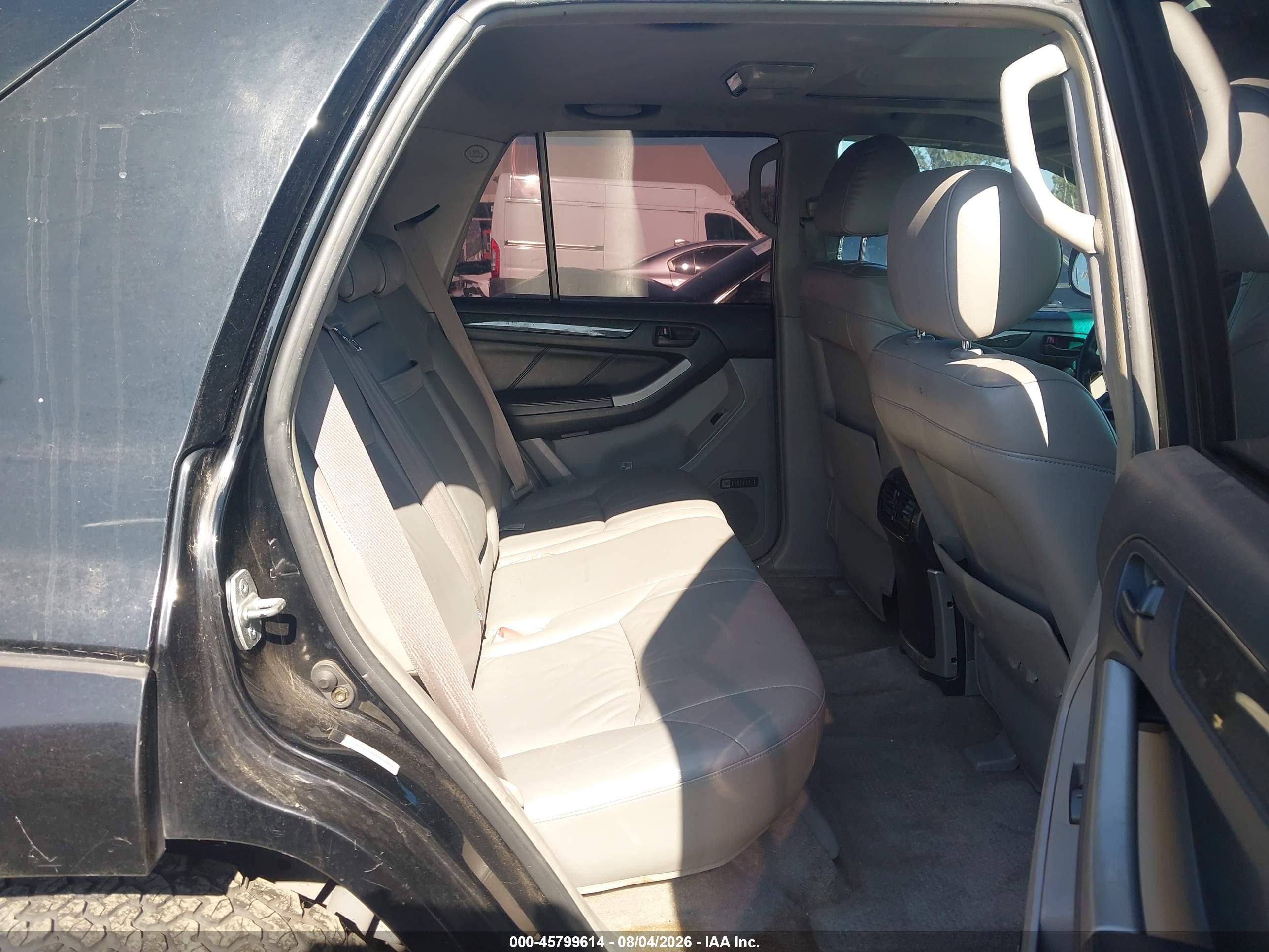 2004 Toyota 4runner Limited V8 Black vin: JTEZT17R440014400