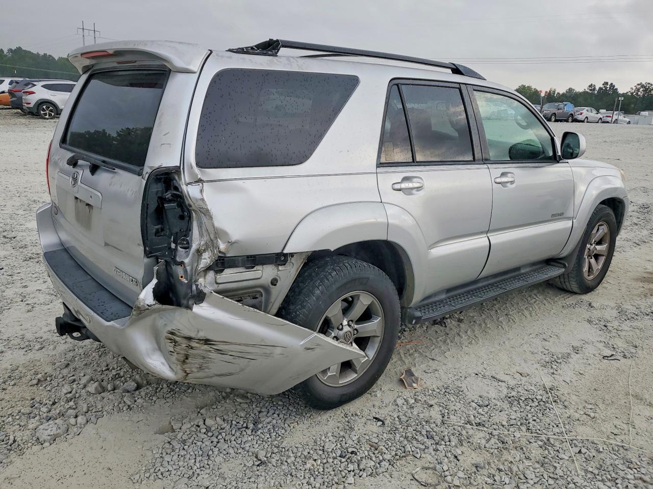 2008 Toyota 4runner Limited Silver vin: JTEZT17RX88012352