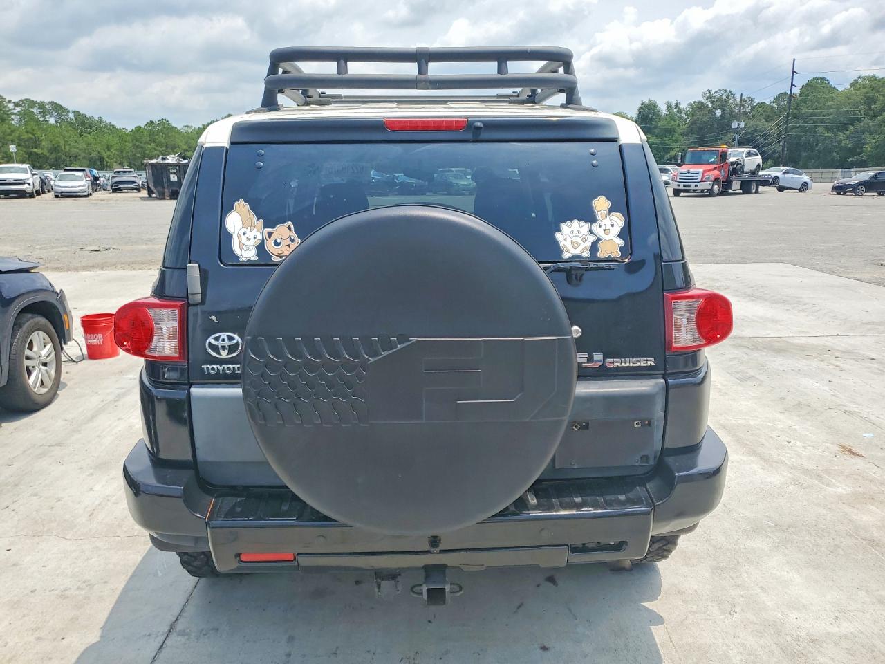 2008 Toyota Fj Cruiser Base Black vin: JTEZU11F08K002928