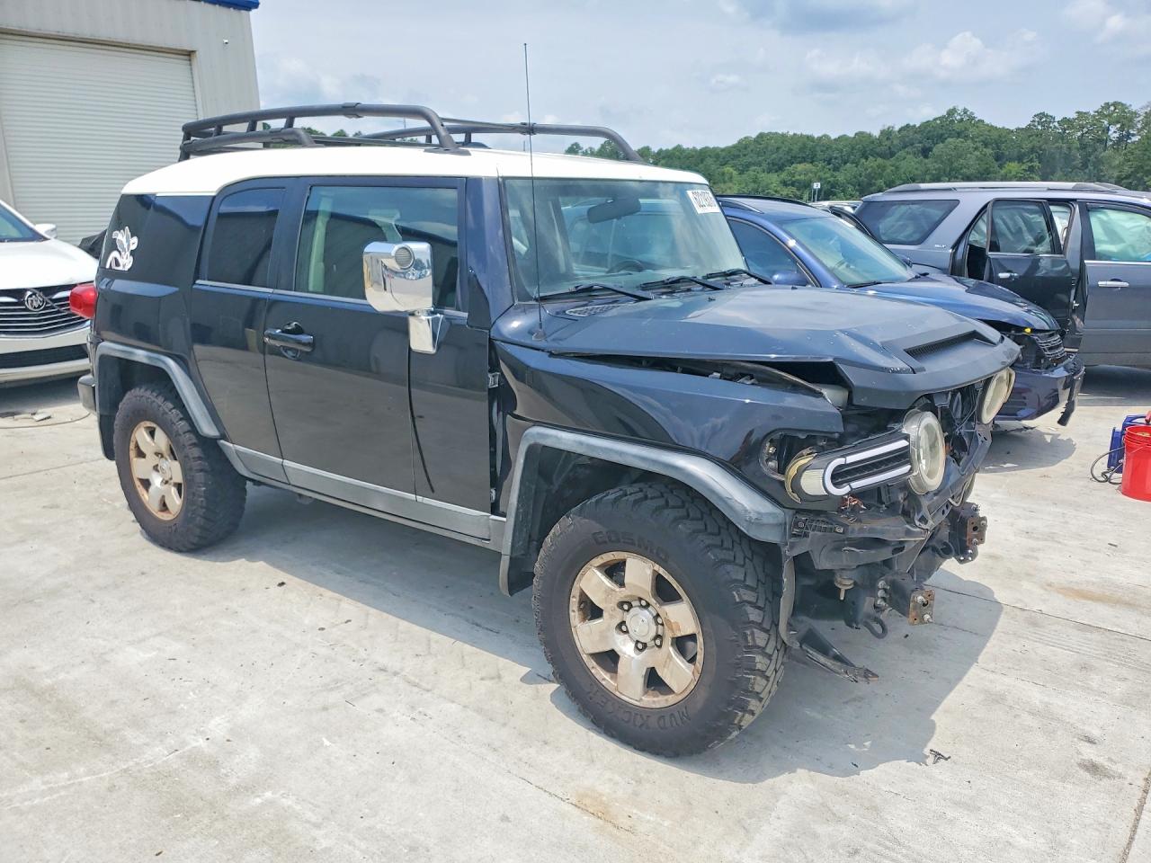 2008 Toyota Fj Cruiser Base Black vin: JTEZU11F08K002928