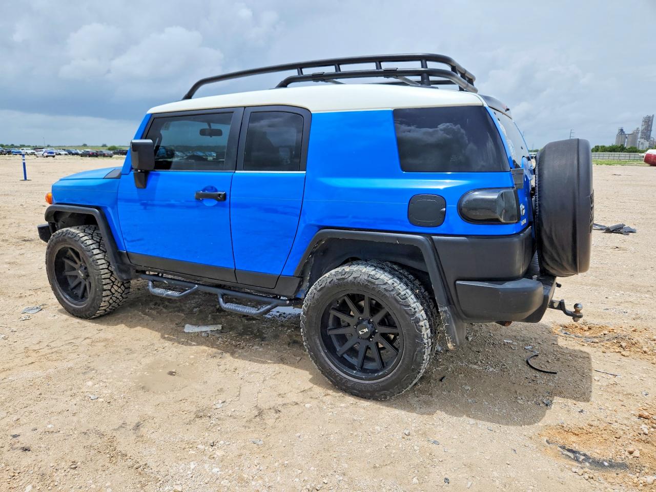 2008 Toyota Fj Cruiser Base Blue vin: JTEZU11F08K004050