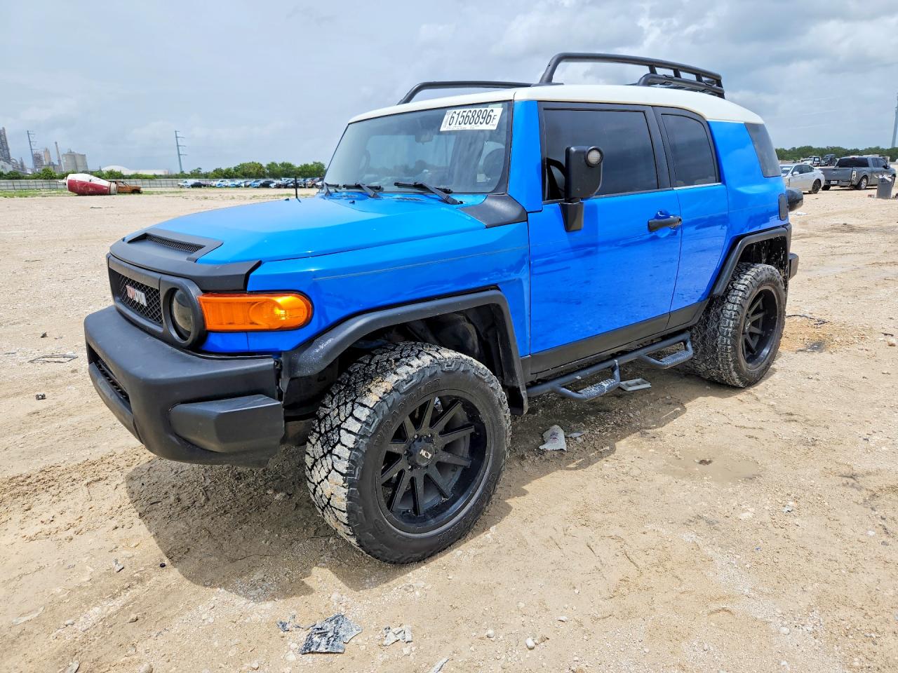 2008 Toyota Fj Cruiser Base Blue vin: JTEZU11F08K004050