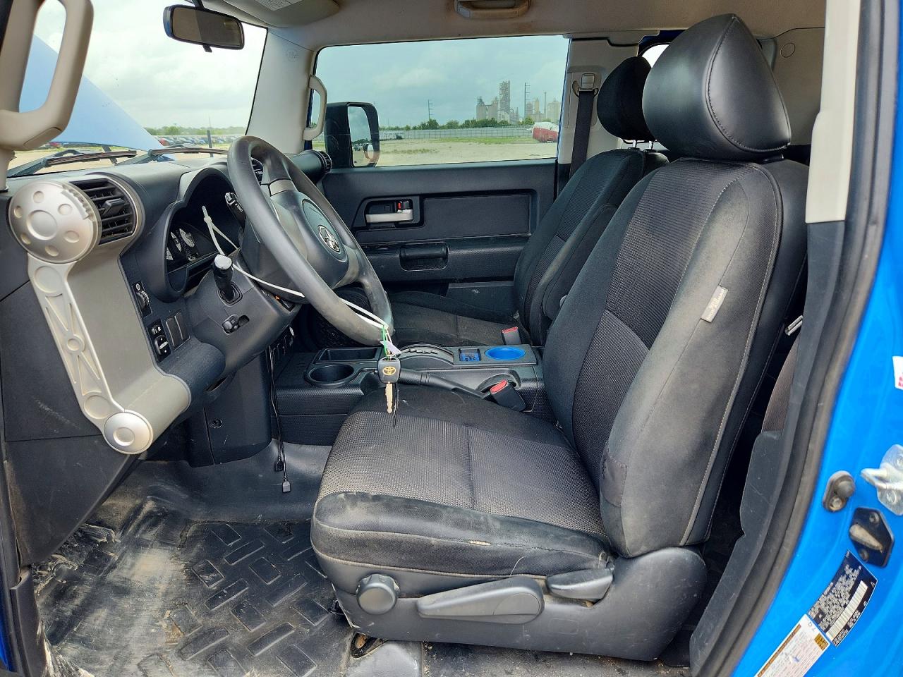 2008 Toyota Fj Cruiser Base Blue vin: JTEZU11F08K004050