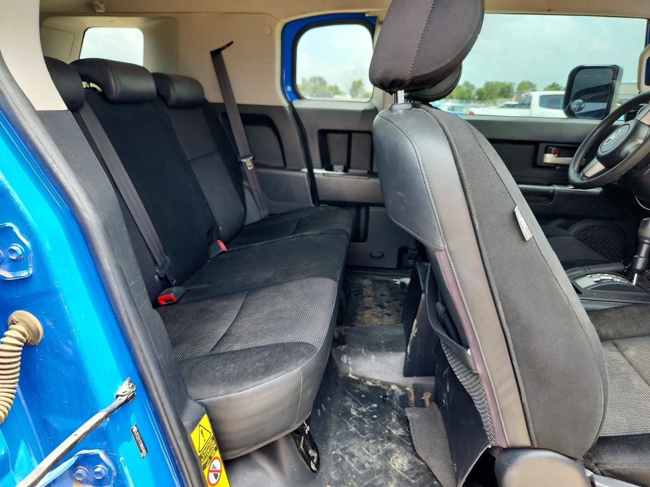 2008 Toyota Fj Cruiser Base Blue vin: JTEZU11F08K004050