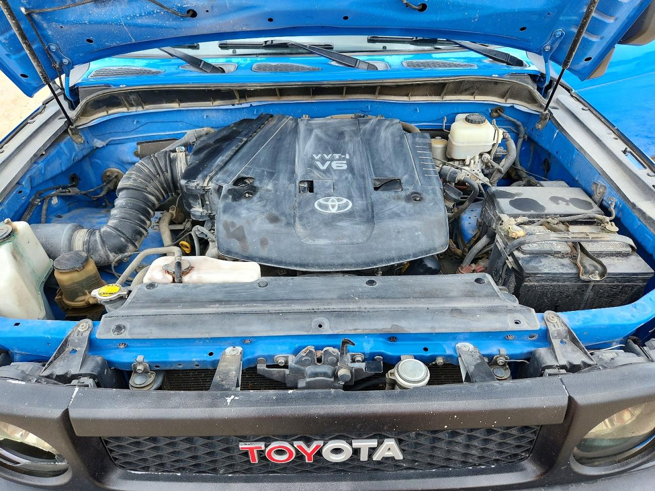 2008 Toyota Fj Cruiser Base Blue vin: JTEZU11F08K004050