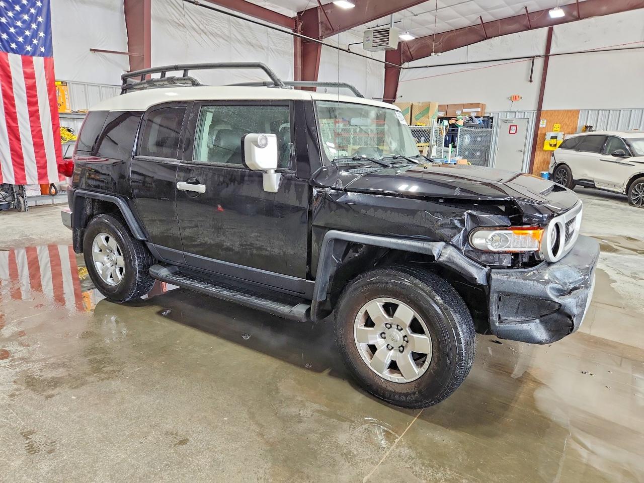 2007 Toyota Fj Cruiser Base Black vin: JTEZU11F170012362