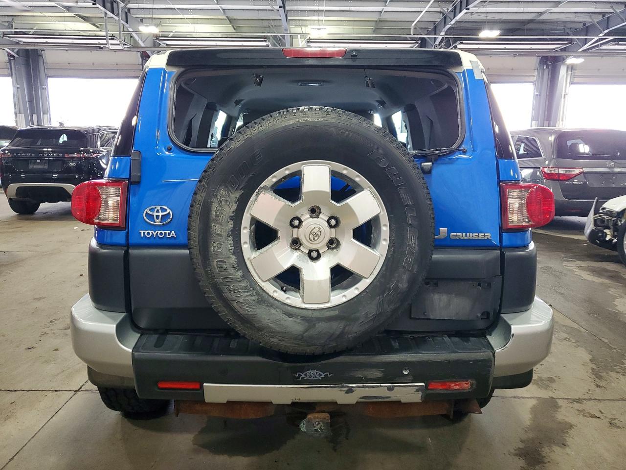 2007 Toyota Fj Cruiser Base Blue vin: JTEZU11F170018081