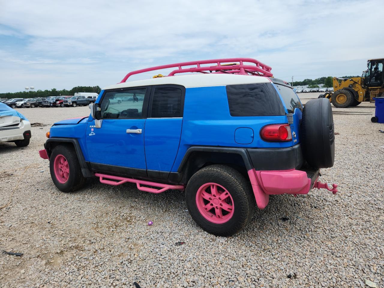 2007 Toyota Fj Cruiser Base Синий vin: JTEZU11F370005641