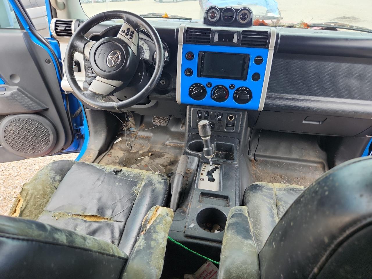 2007 Toyota Fj Cruiser Base Синий vin: JTEZU11F370005641