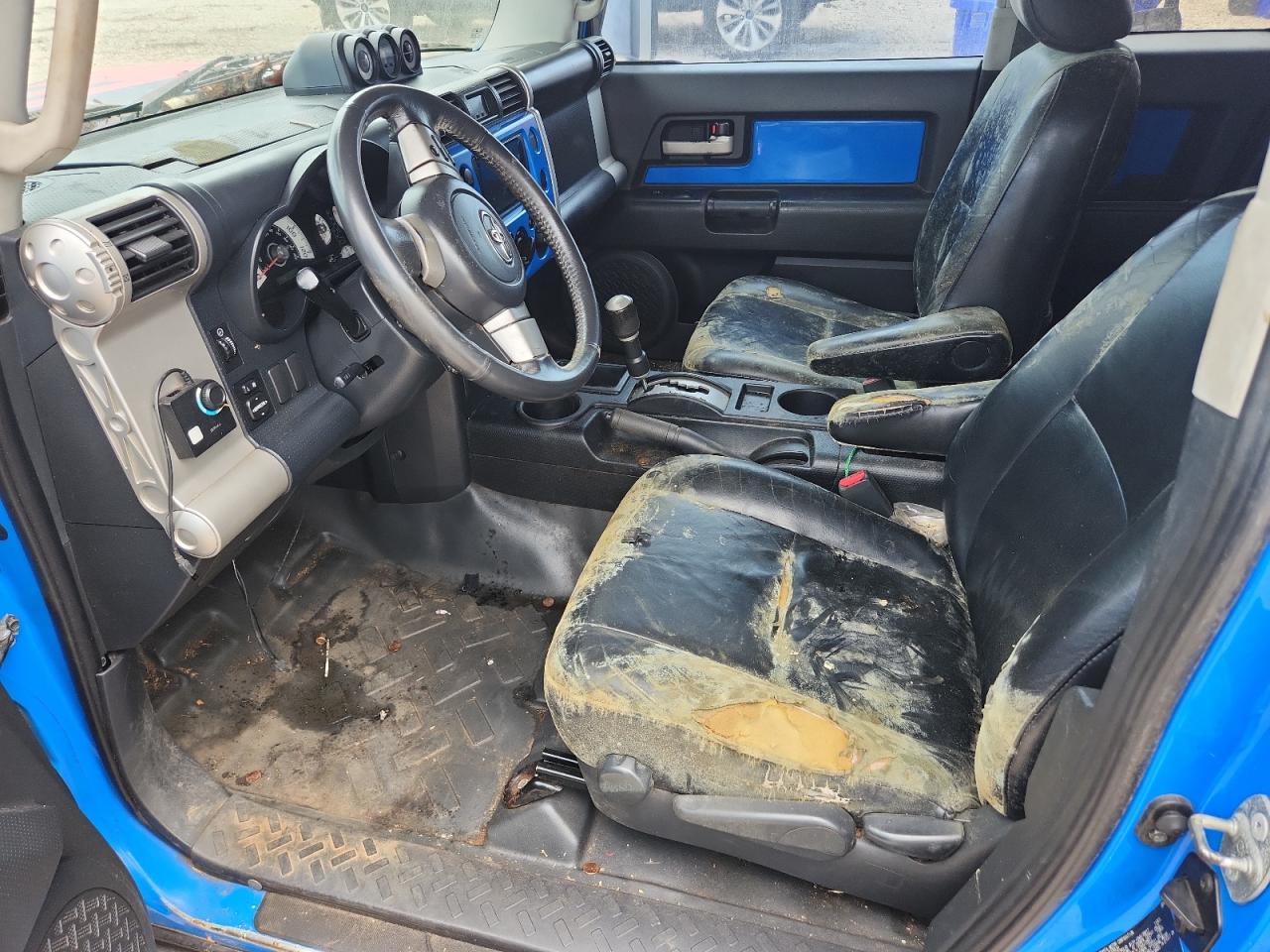 2007 Toyota Fj Cruiser Base Синий vin: JTEZU11F370005641